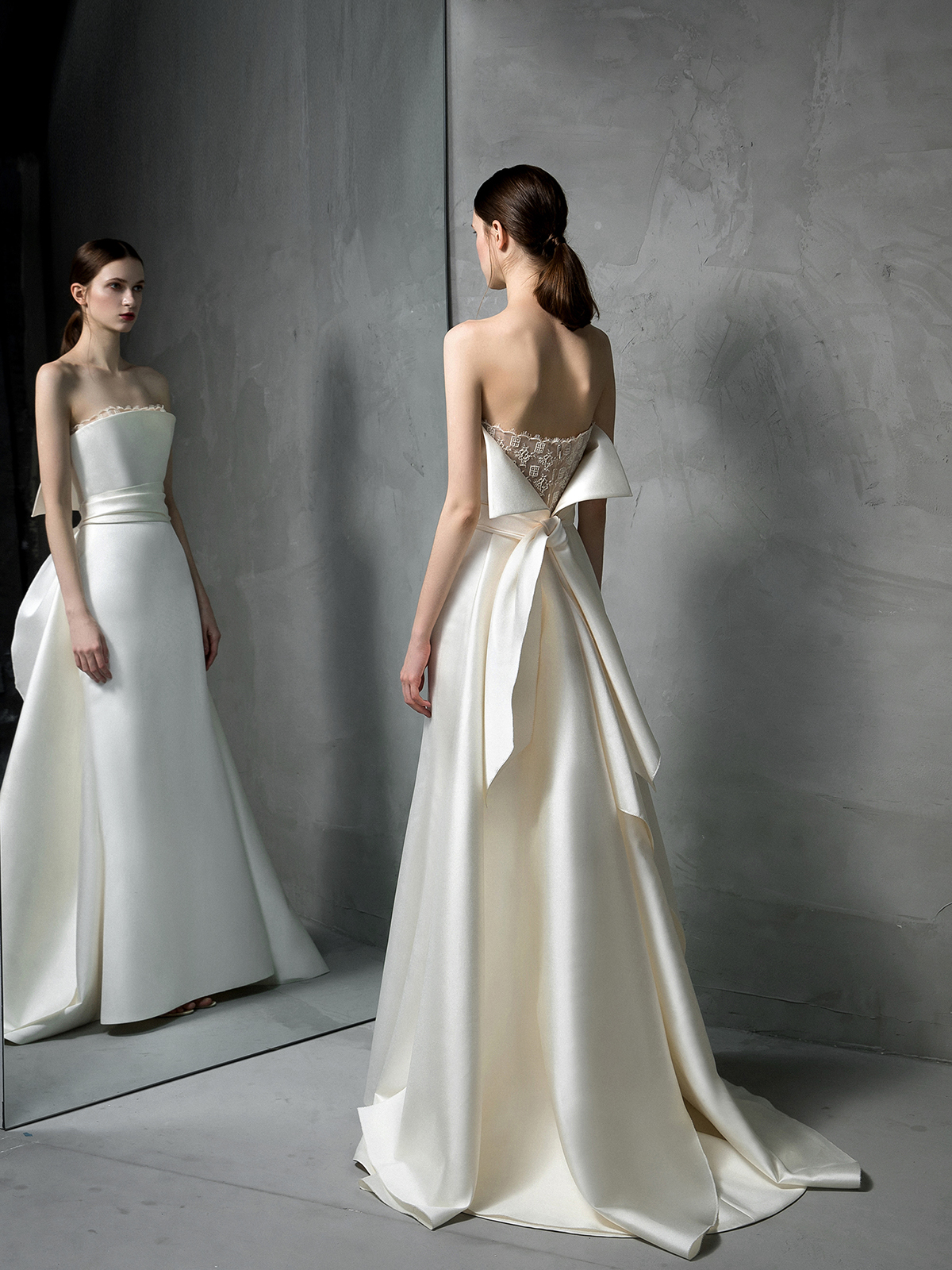 DENISE贝云丨设计感鱼尾婚纱