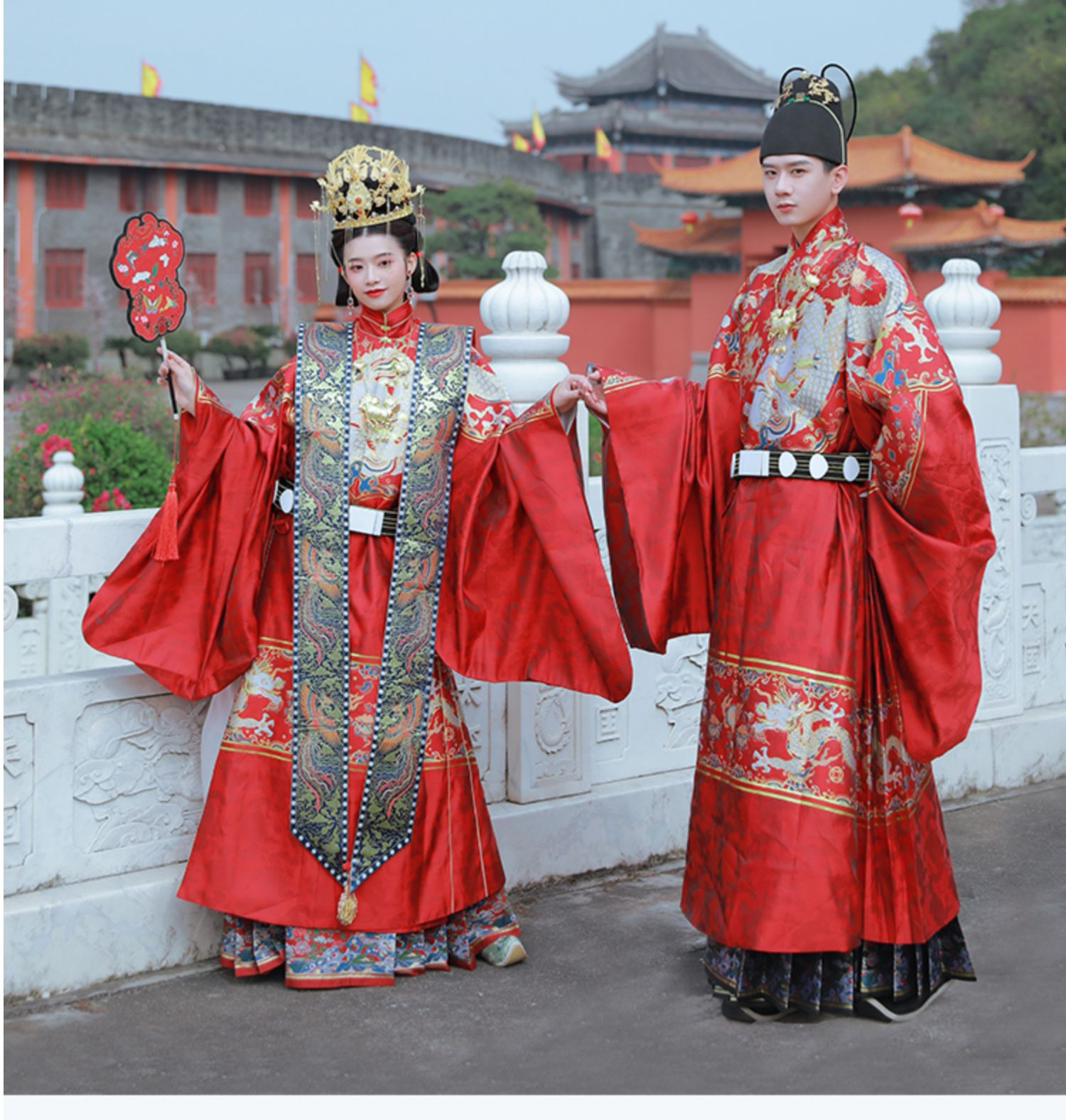 明制汉服婚纱照，8服8造，无套路，无隐形消费