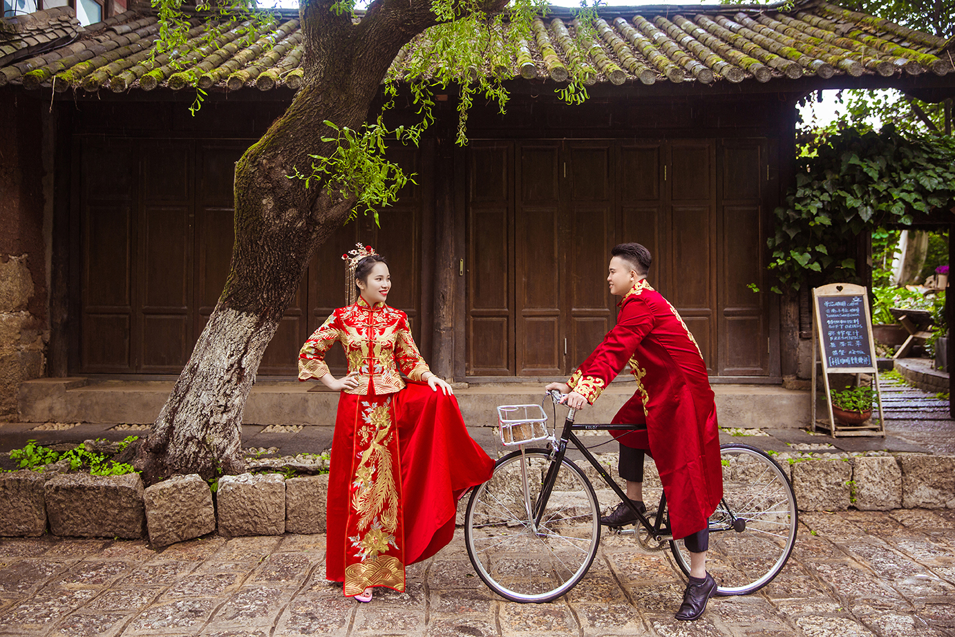 【春羽映画】精致唯美云南旅拍小清新新中式婚纱照