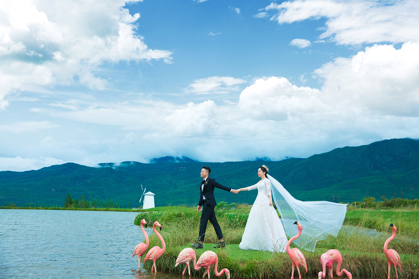 【春羽映画】精致唯美云南旅拍小清新新中式婚纱照