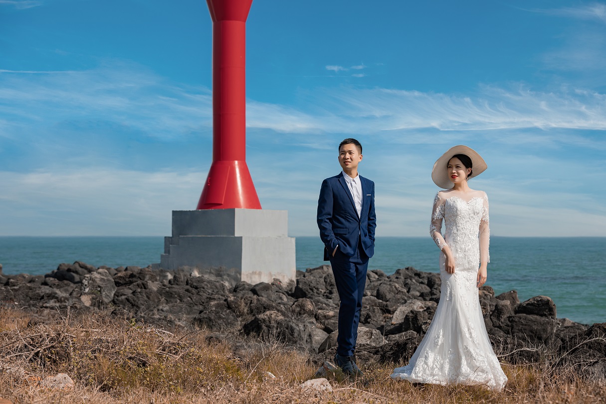 欧美大气风格海岛婚纱拍摄套餐