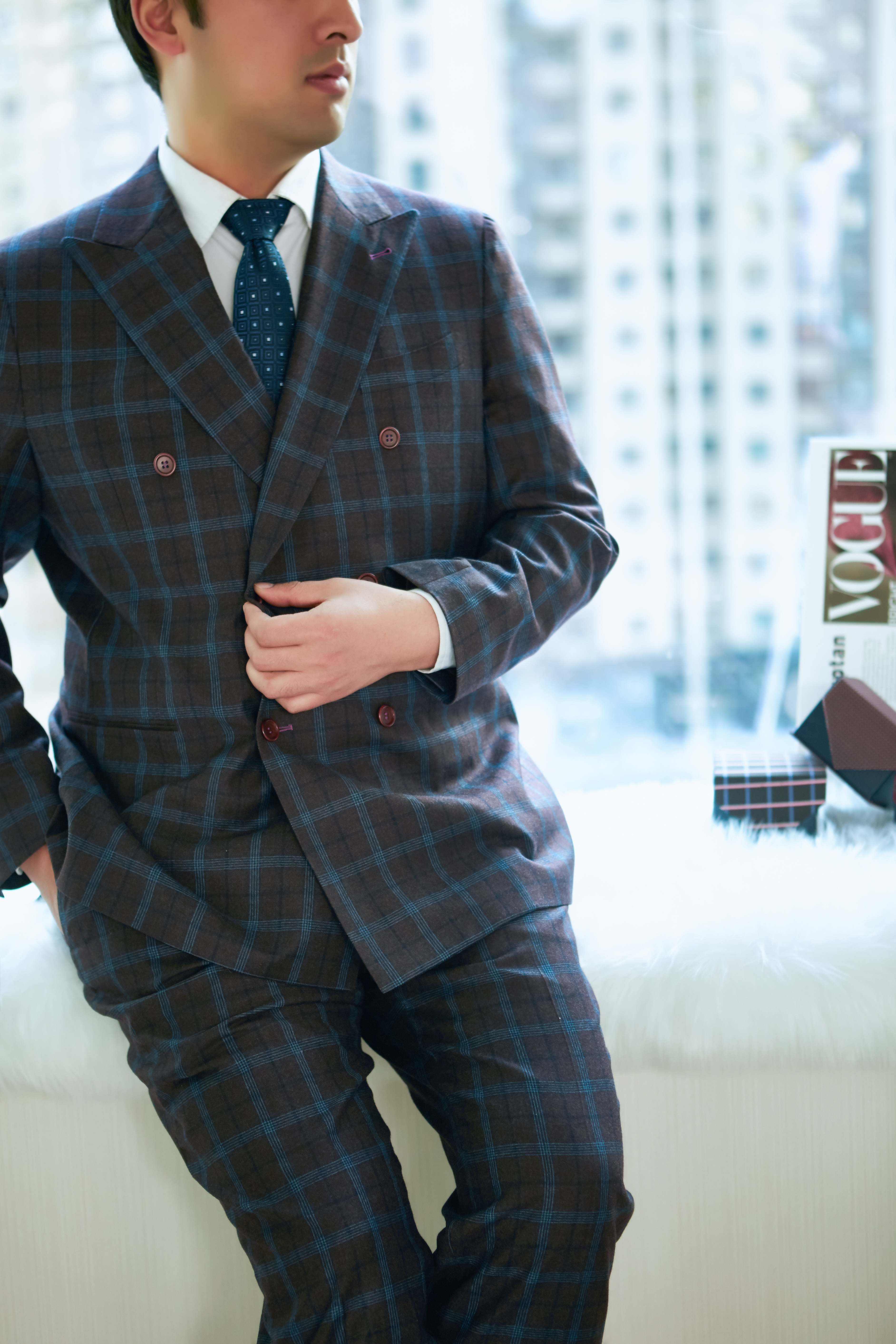 【低调奢华】英国进口男士西服定制套装