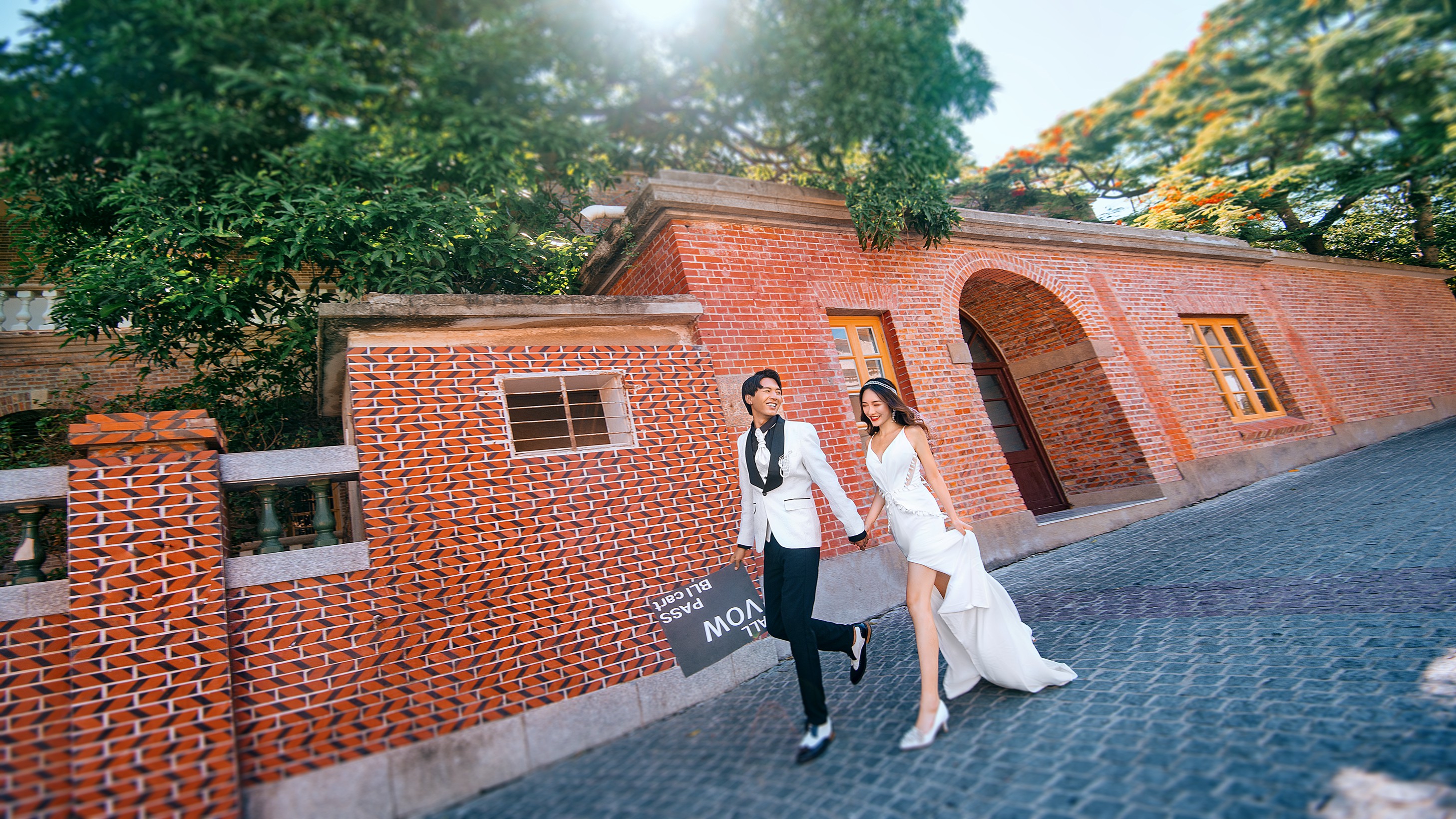 鼓浪屿欧式建筑+街拍文艺风婚纱照