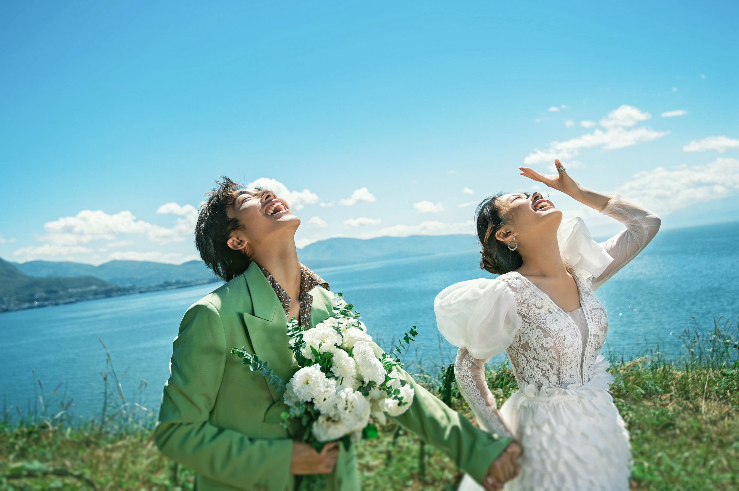 大理双廊古镇古街+水中船+洱海浪漫旅拍