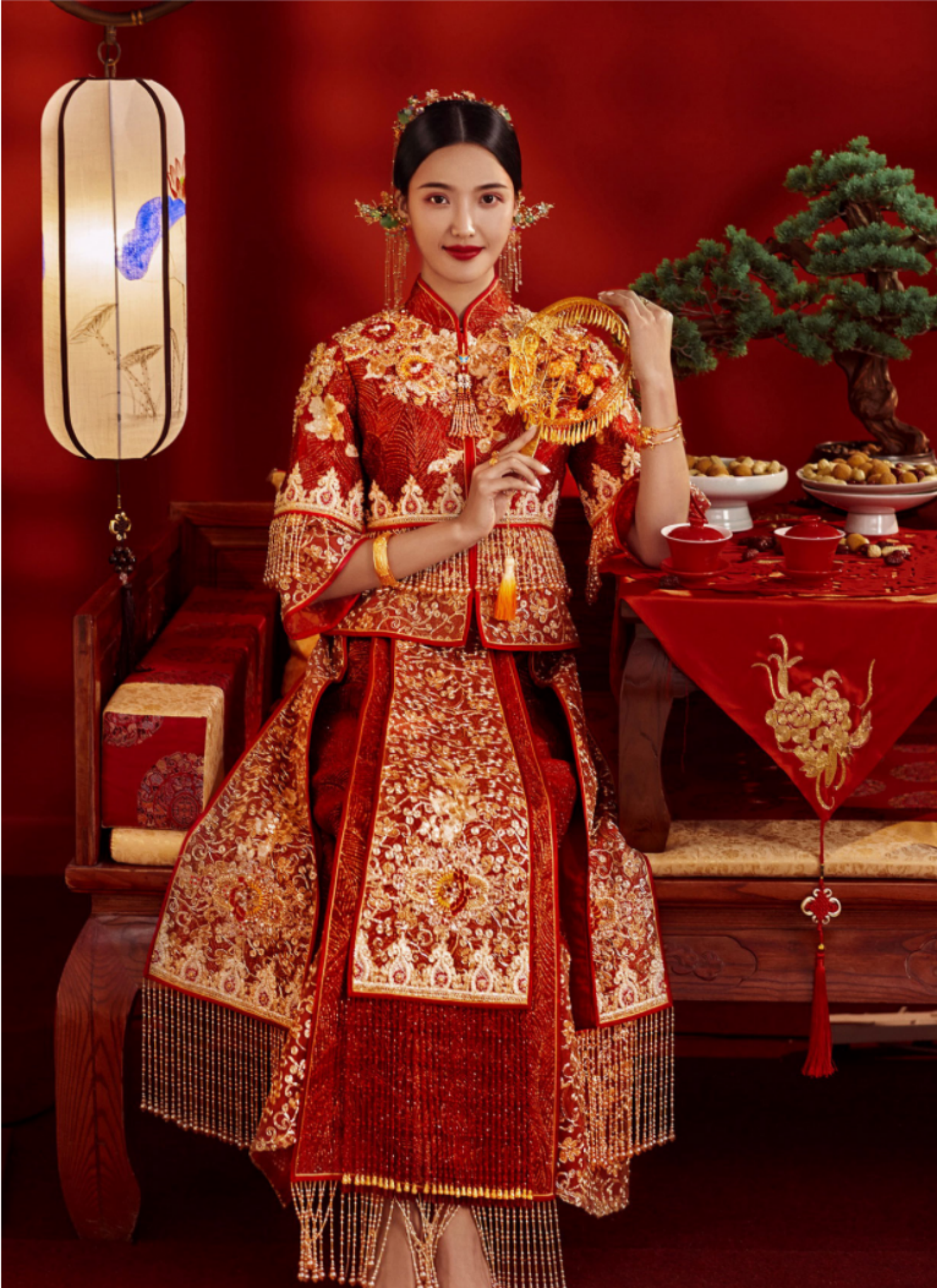 王宫高端婚纱摄影中式推荐