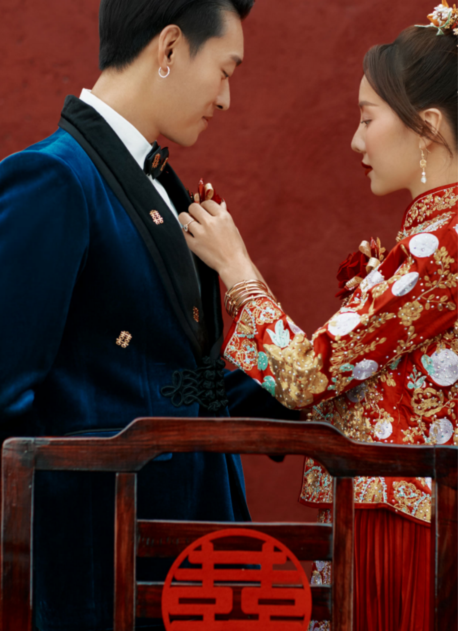 王宫高端婚纱摄影中式推荐