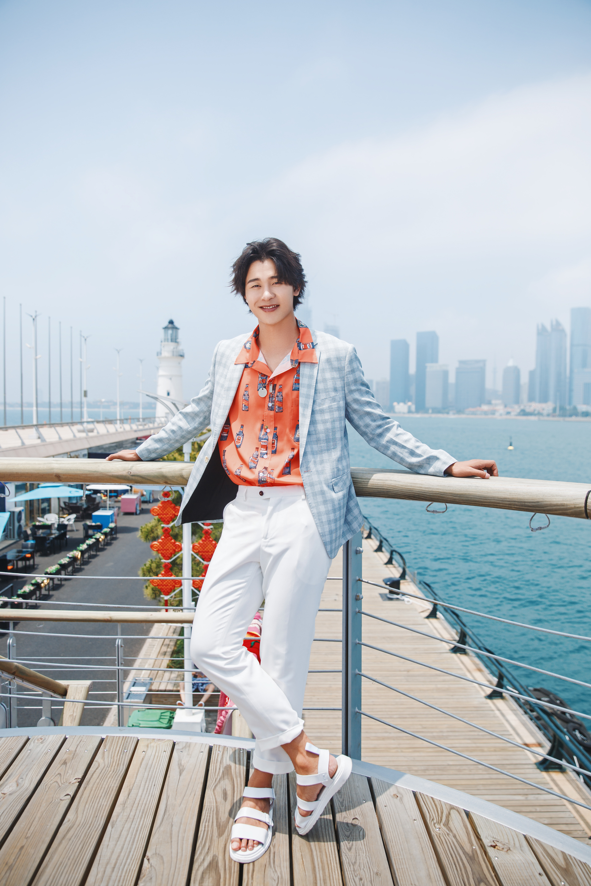 《情人坝 灯塔-海景婚纱照一》