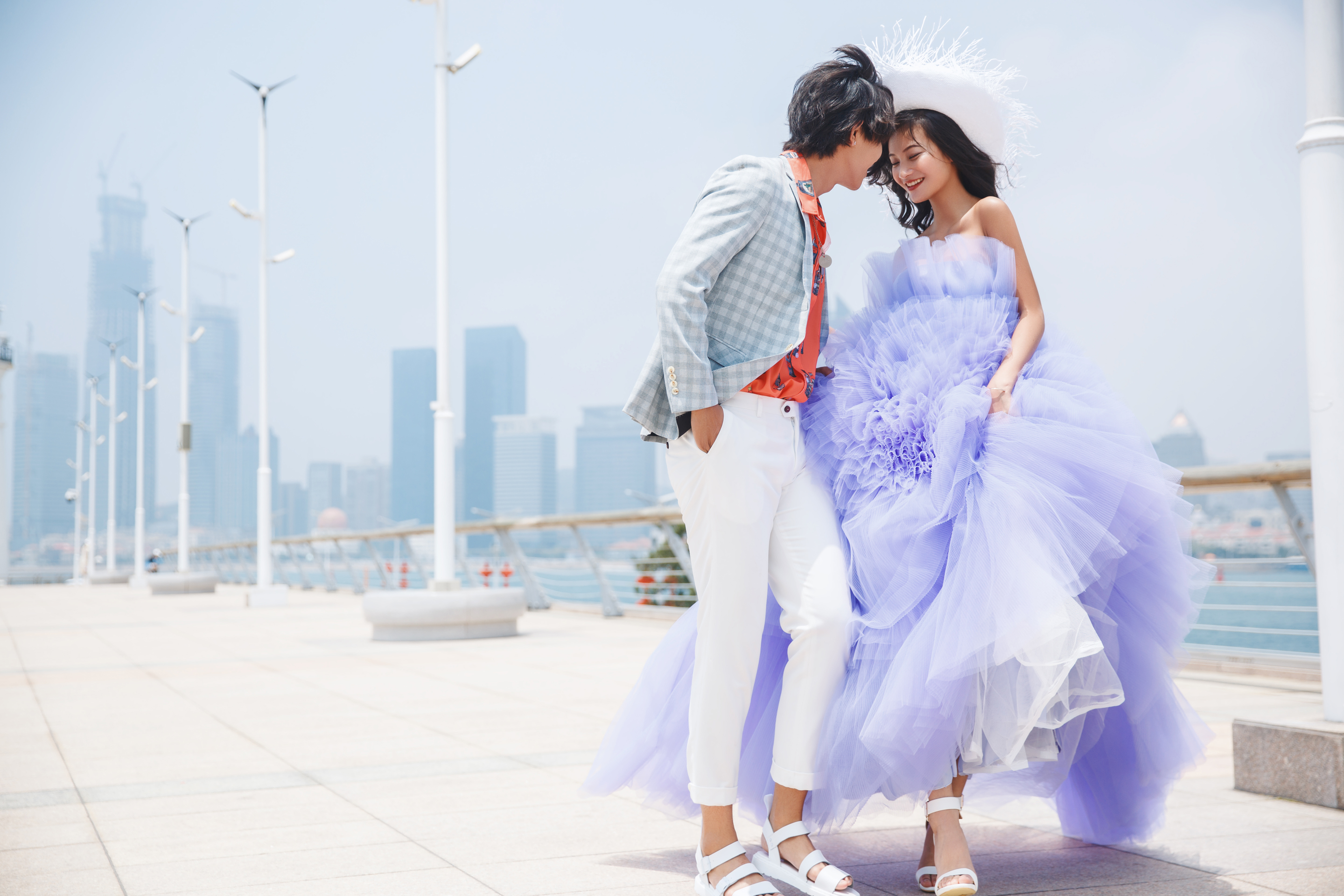 《情人坝 灯塔-海景婚纱照一》