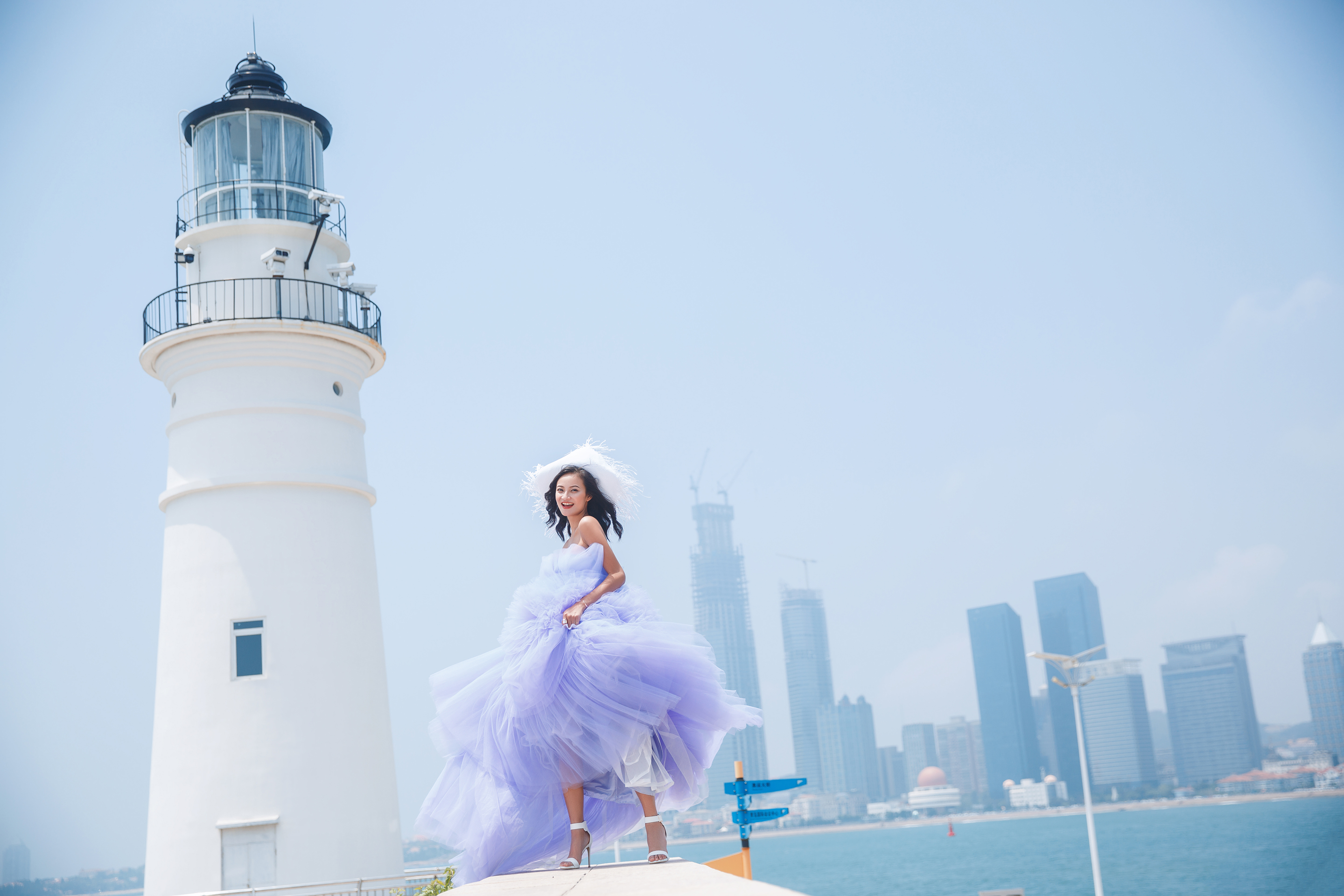 《情人坝 灯塔-二》-济南海景婚纱照