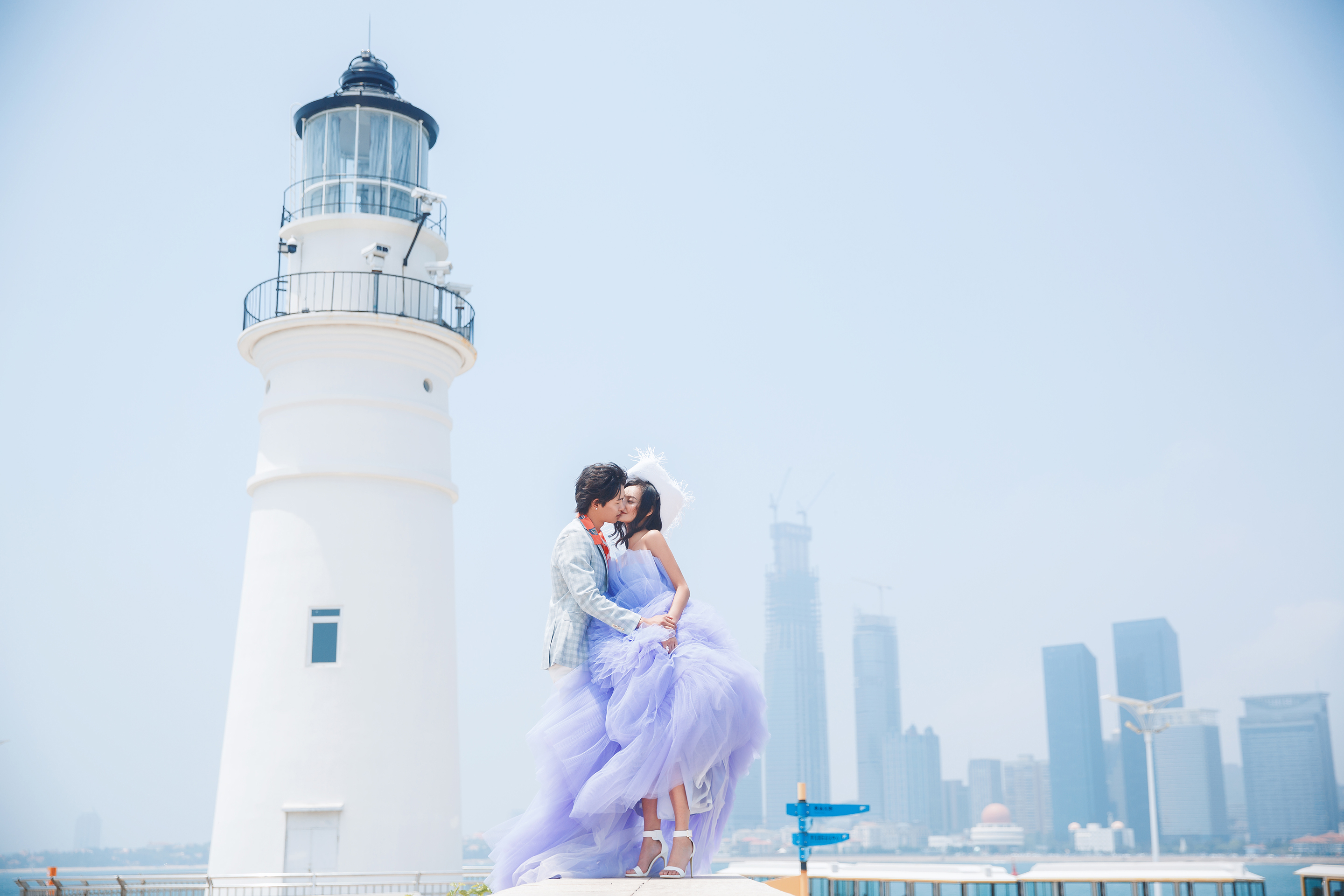 《情人坝 灯塔-二》-济南海景婚纱照
