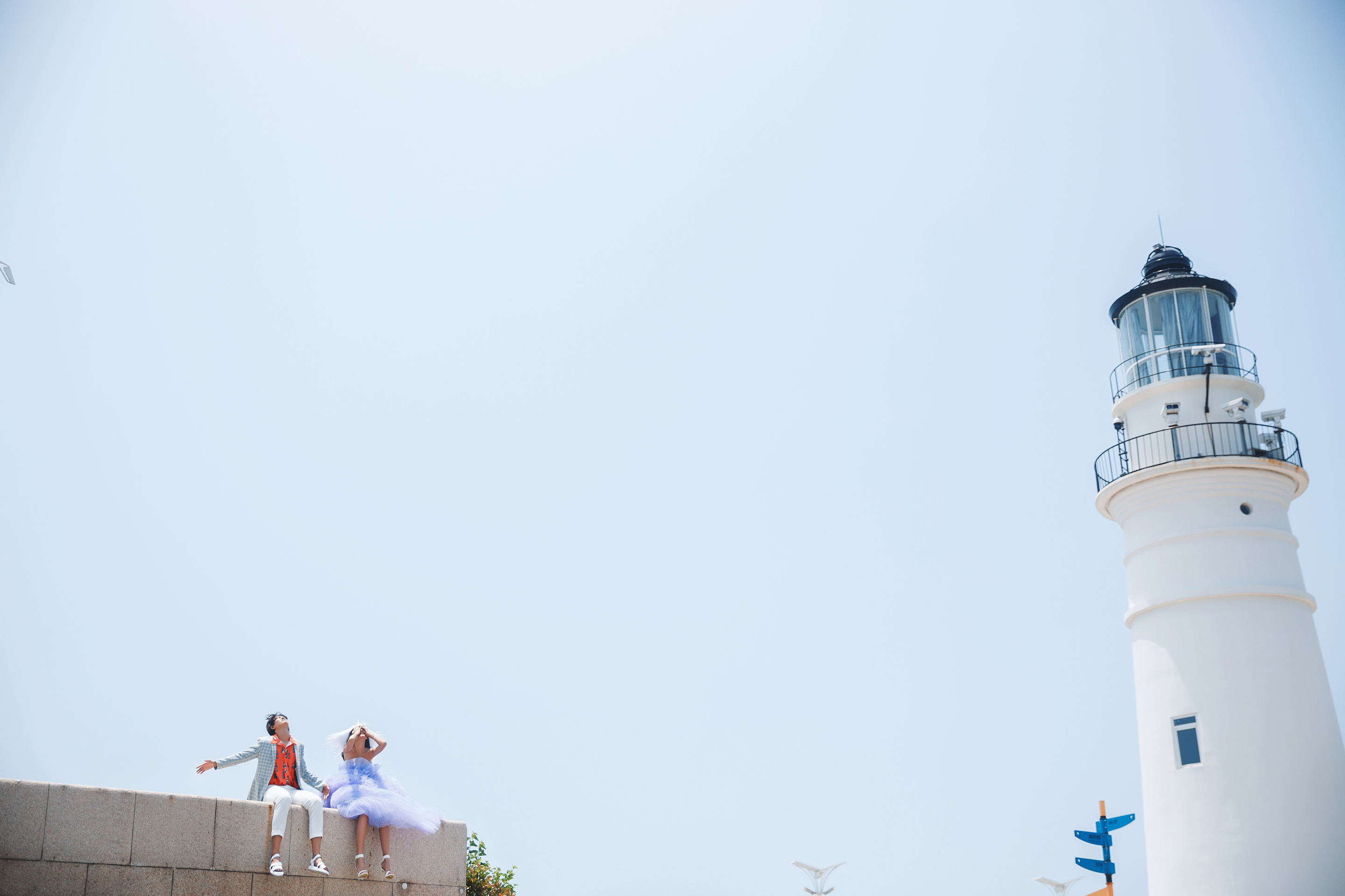 《情人坝 灯塔-二》-济南海景婚纱照