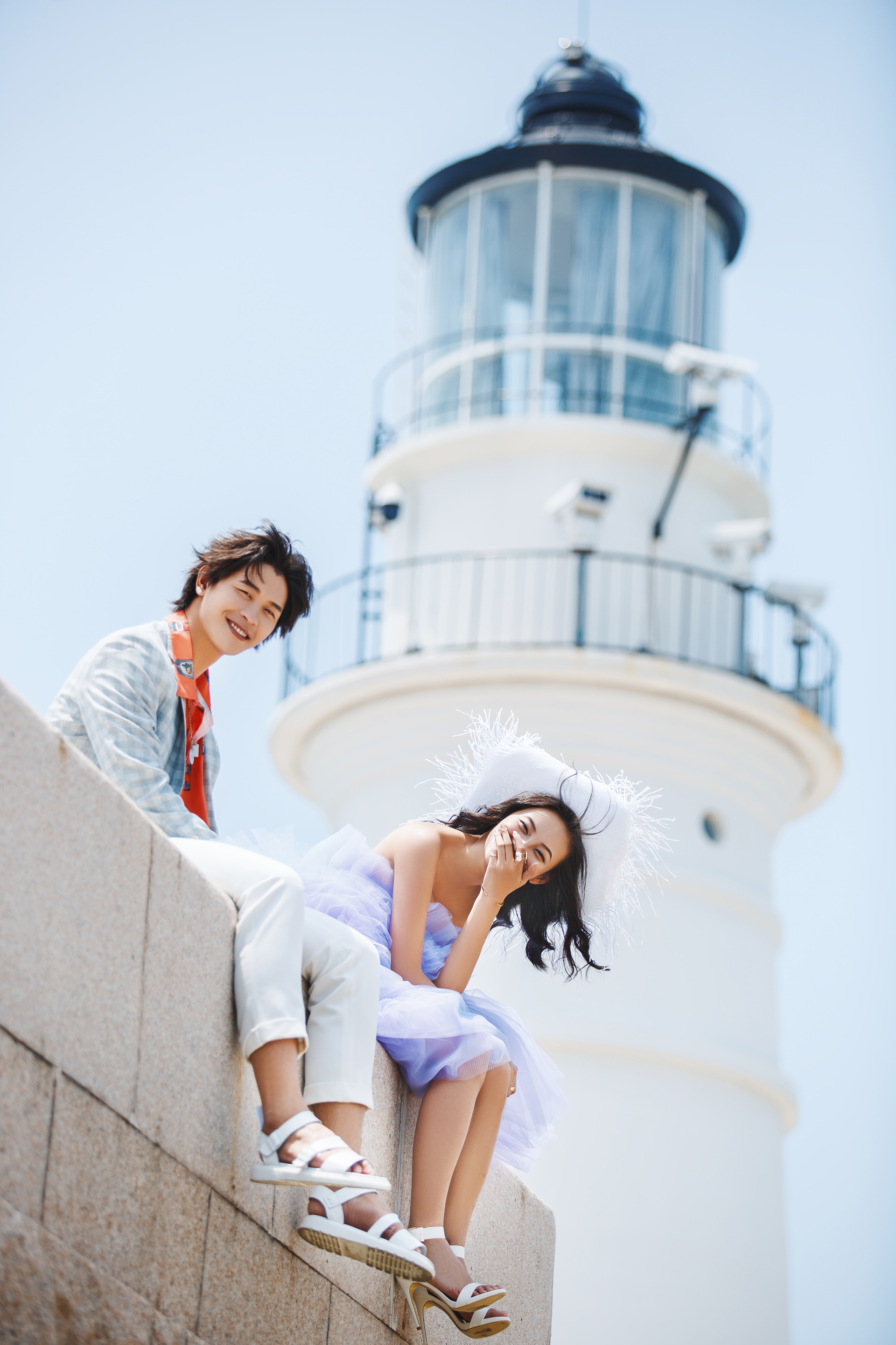 《情人坝 灯塔-二》-济南海景婚纱照