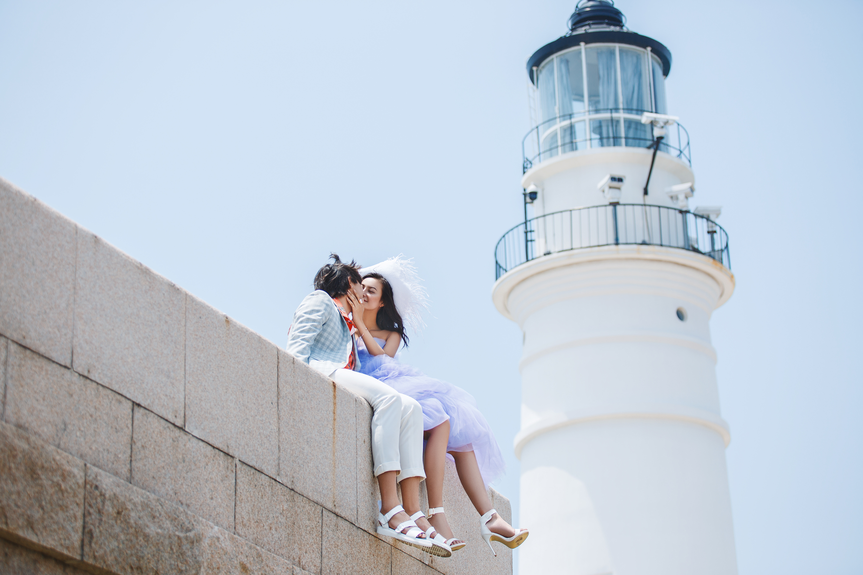 《情人坝 灯塔-二》-济南海景婚纱照
