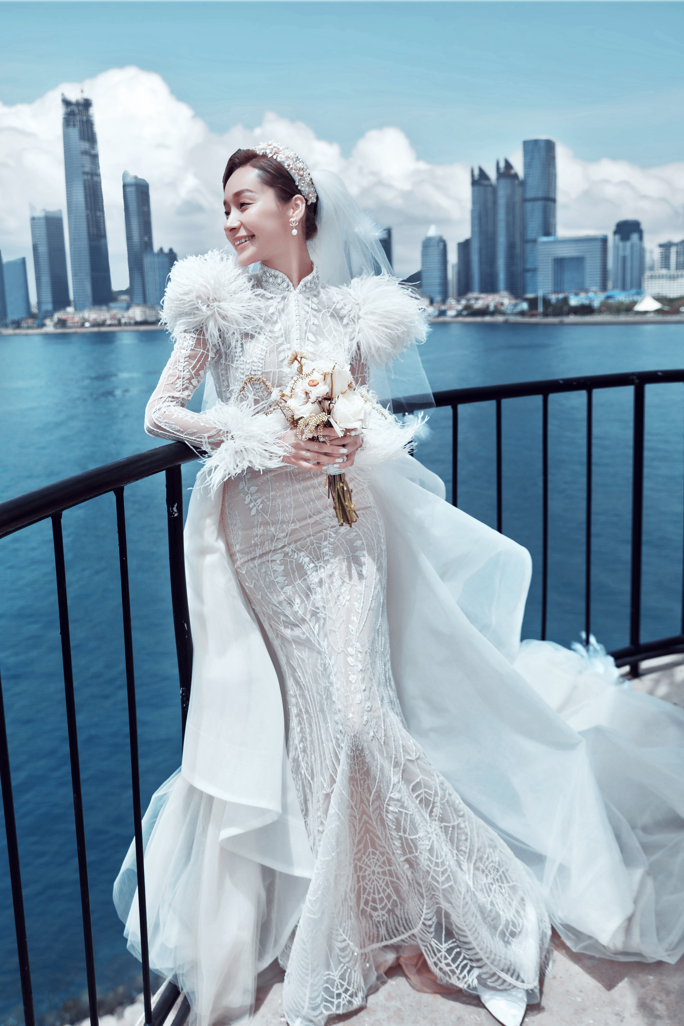 《情人坝 灯塔-三》-高级单婚纱摄影