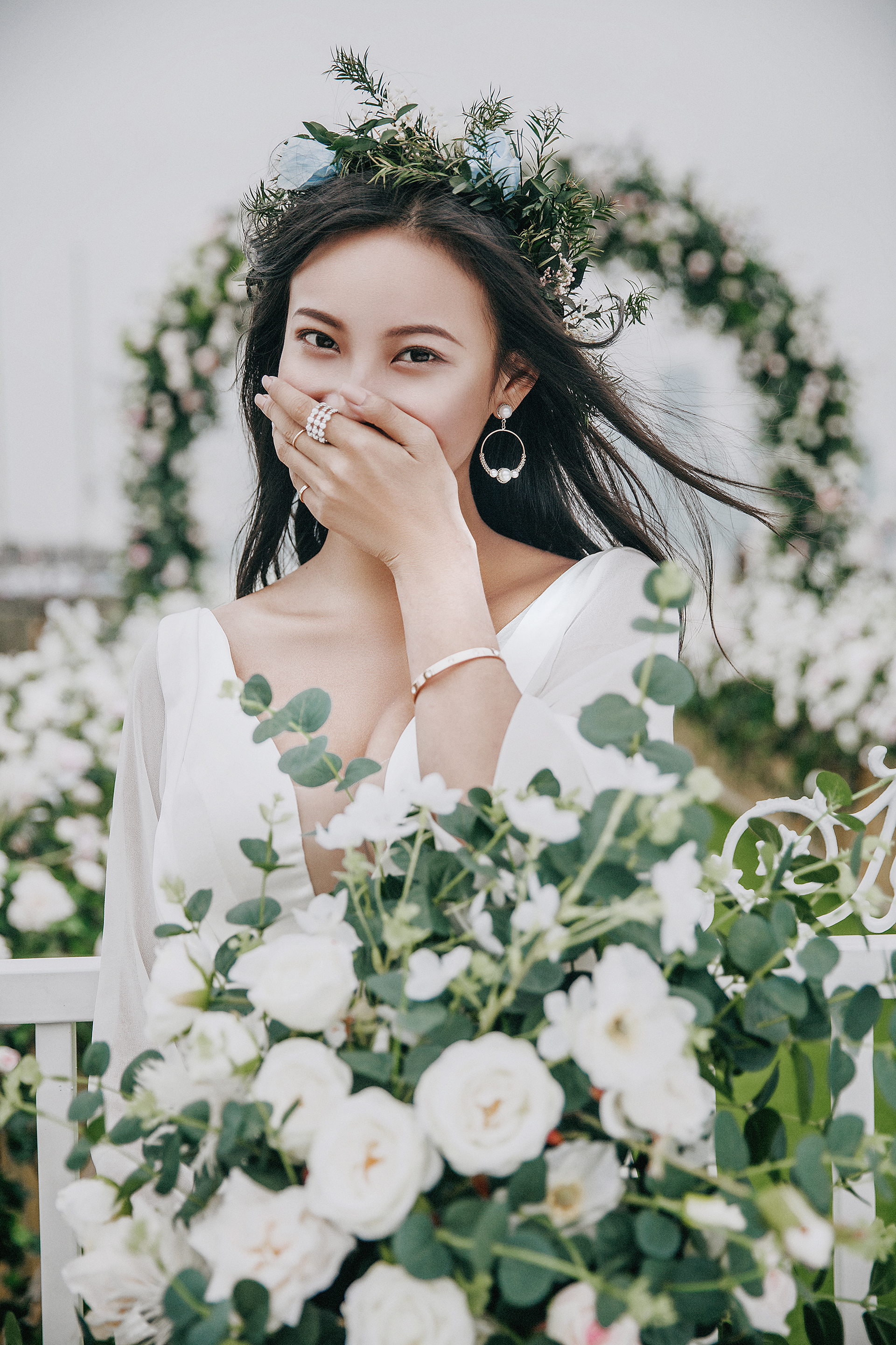 《水上教堂-海景婚纱照》-济南婚纱照