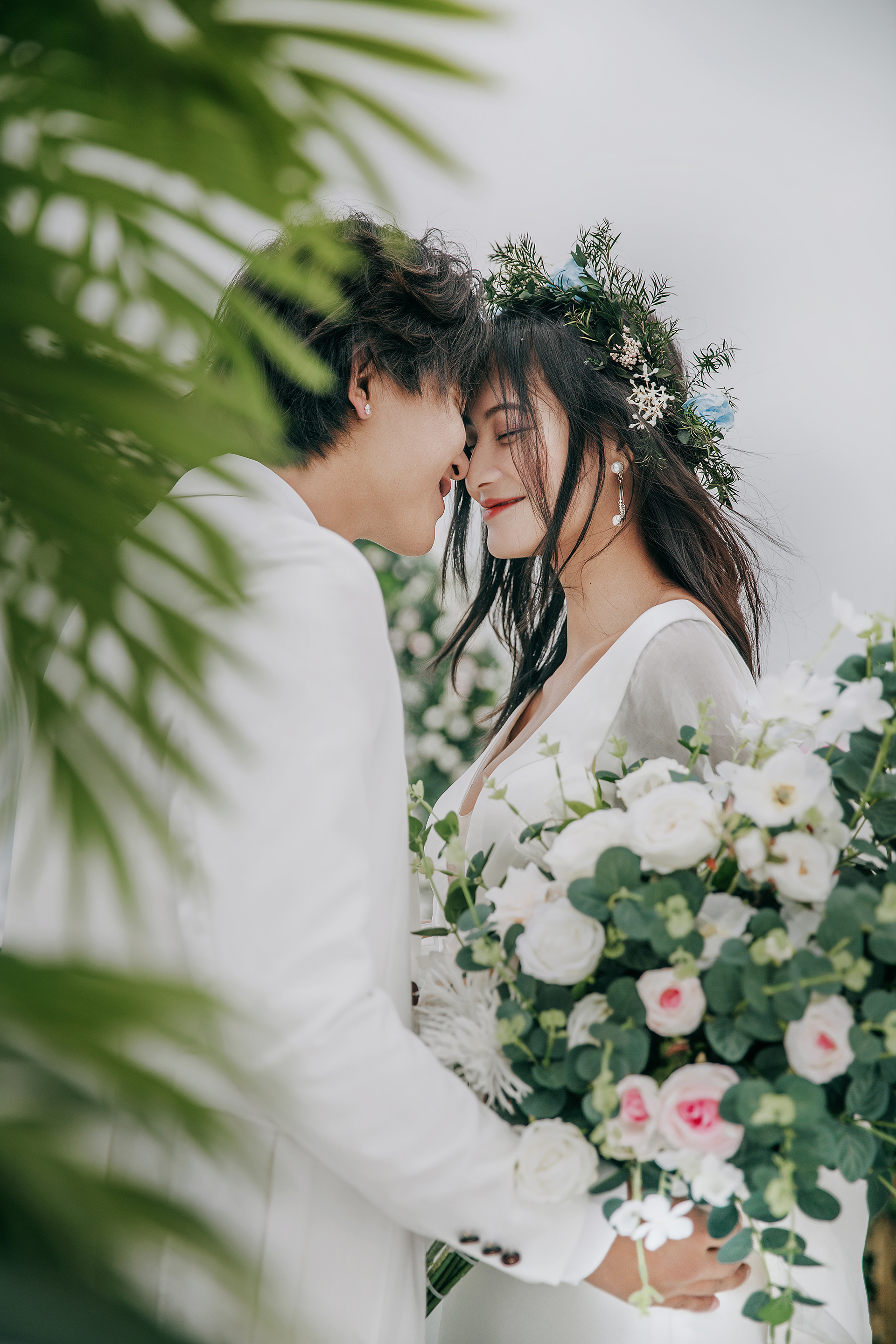 《水上教堂-海景婚纱照》-济南婚纱照