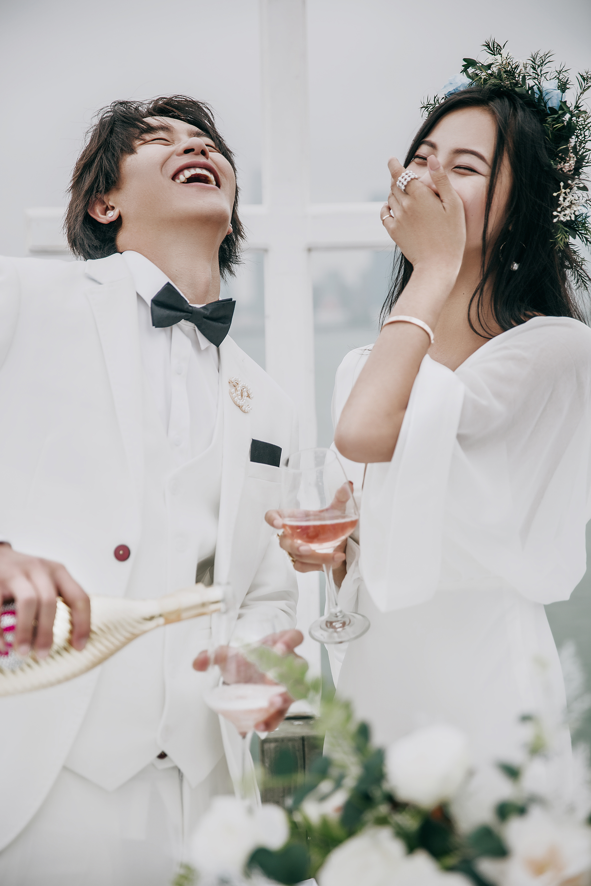 《水上教堂-济南海景婚纱照》-婚纱摄影工作室