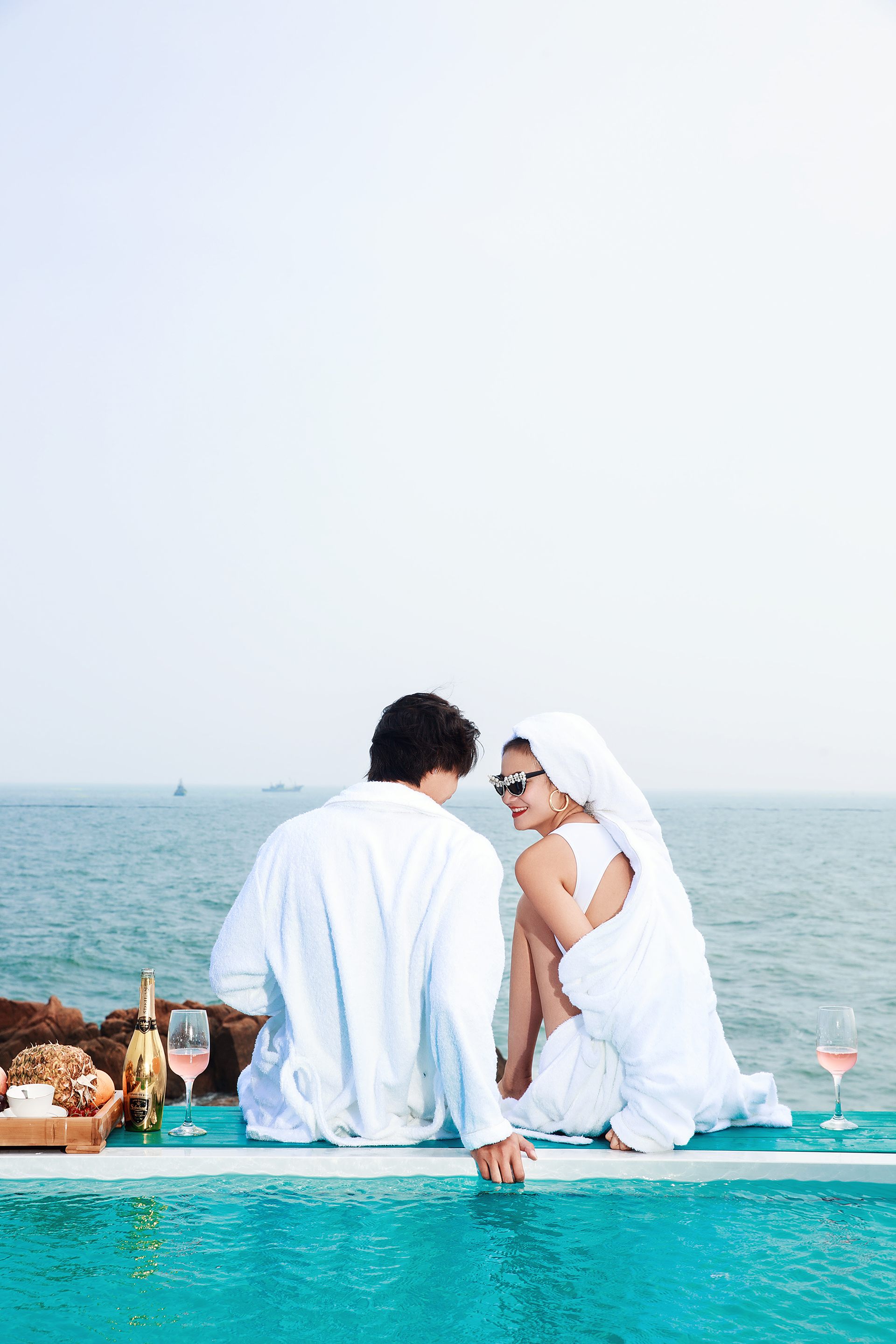 《海天一线-海景婚纱照》