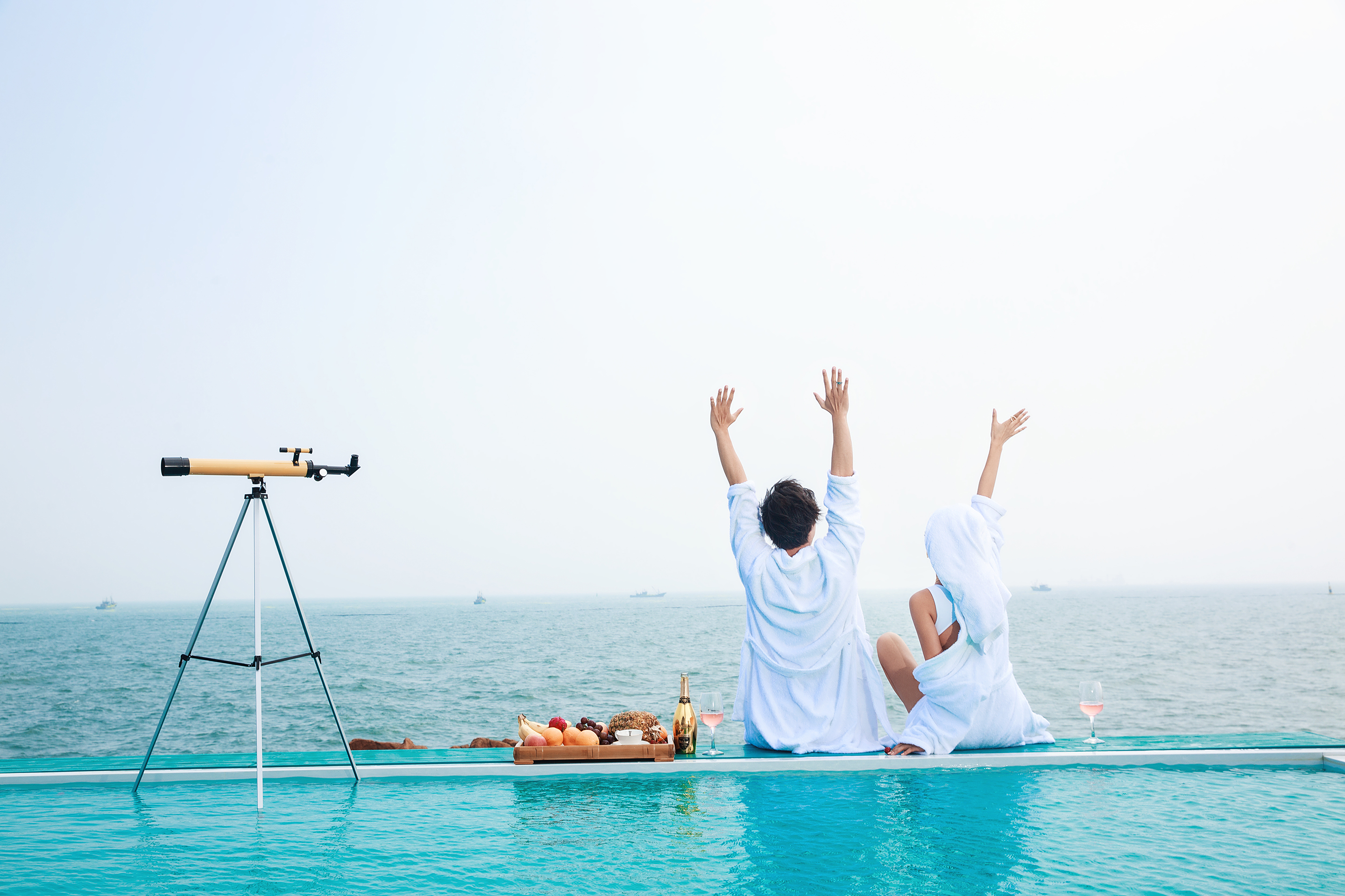 《海天一线-海景婚纱照》