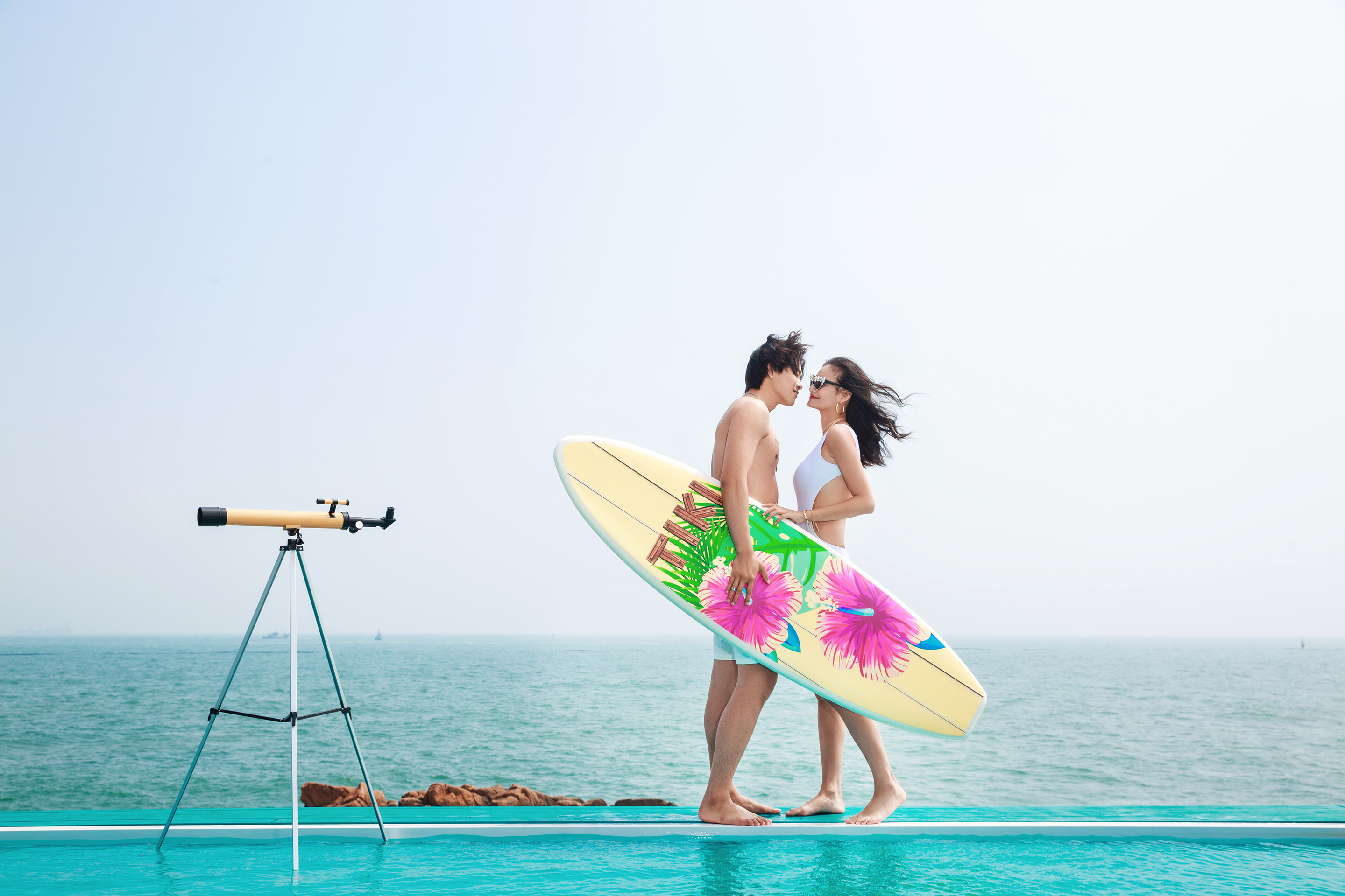 《海天一线-海景婚纱照》