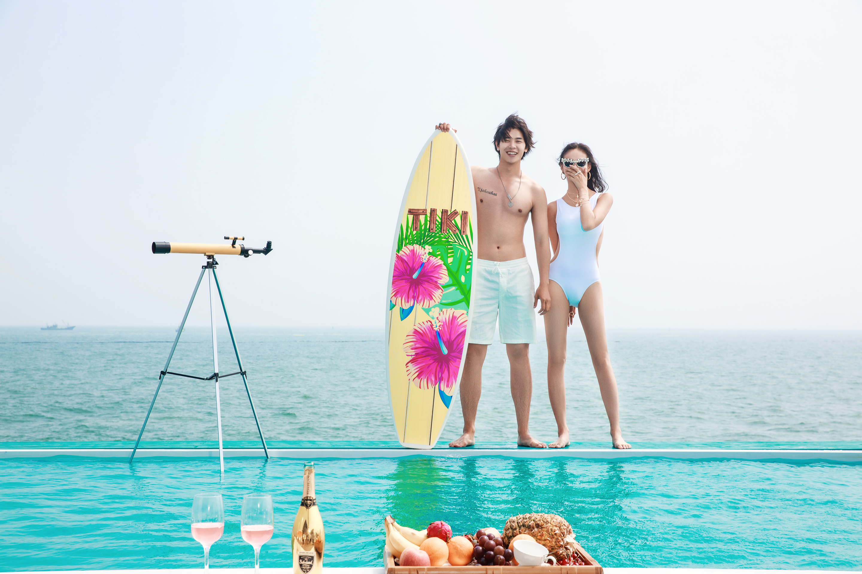 《海天一线-海景婚纱照》