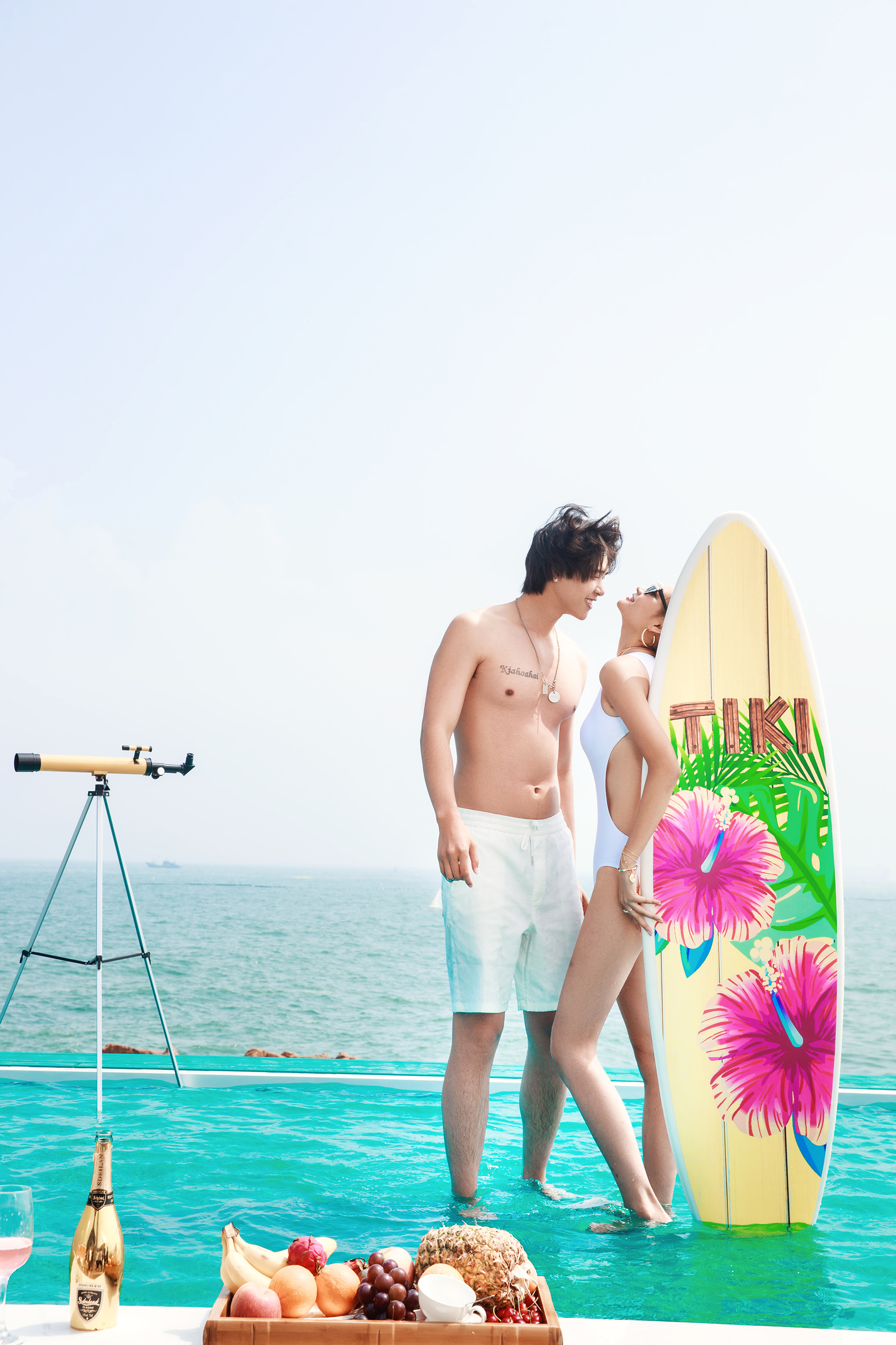 《海天一线-海景婚纱照》