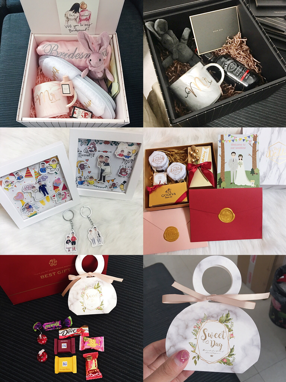 异地备婚超圆满👰🏻，婚礼小物超全备婚范本🙋🏻🙋🏻