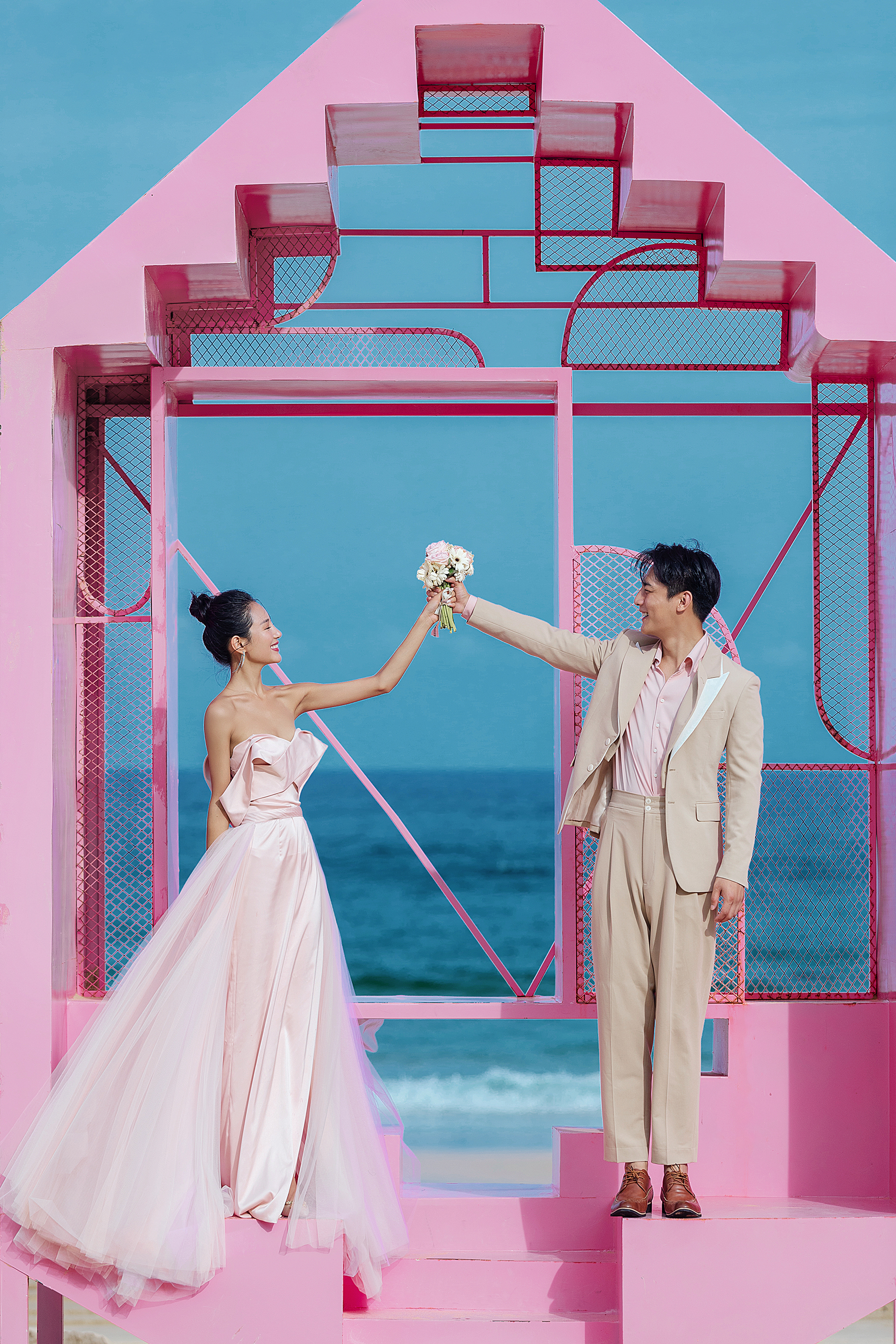 《海风之恋-简约婚纱照》