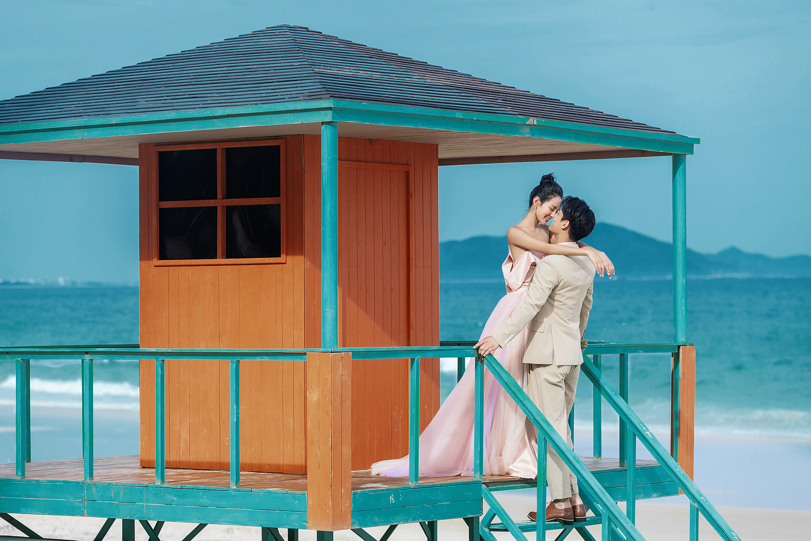 《海风之恋-简约婚纱照》