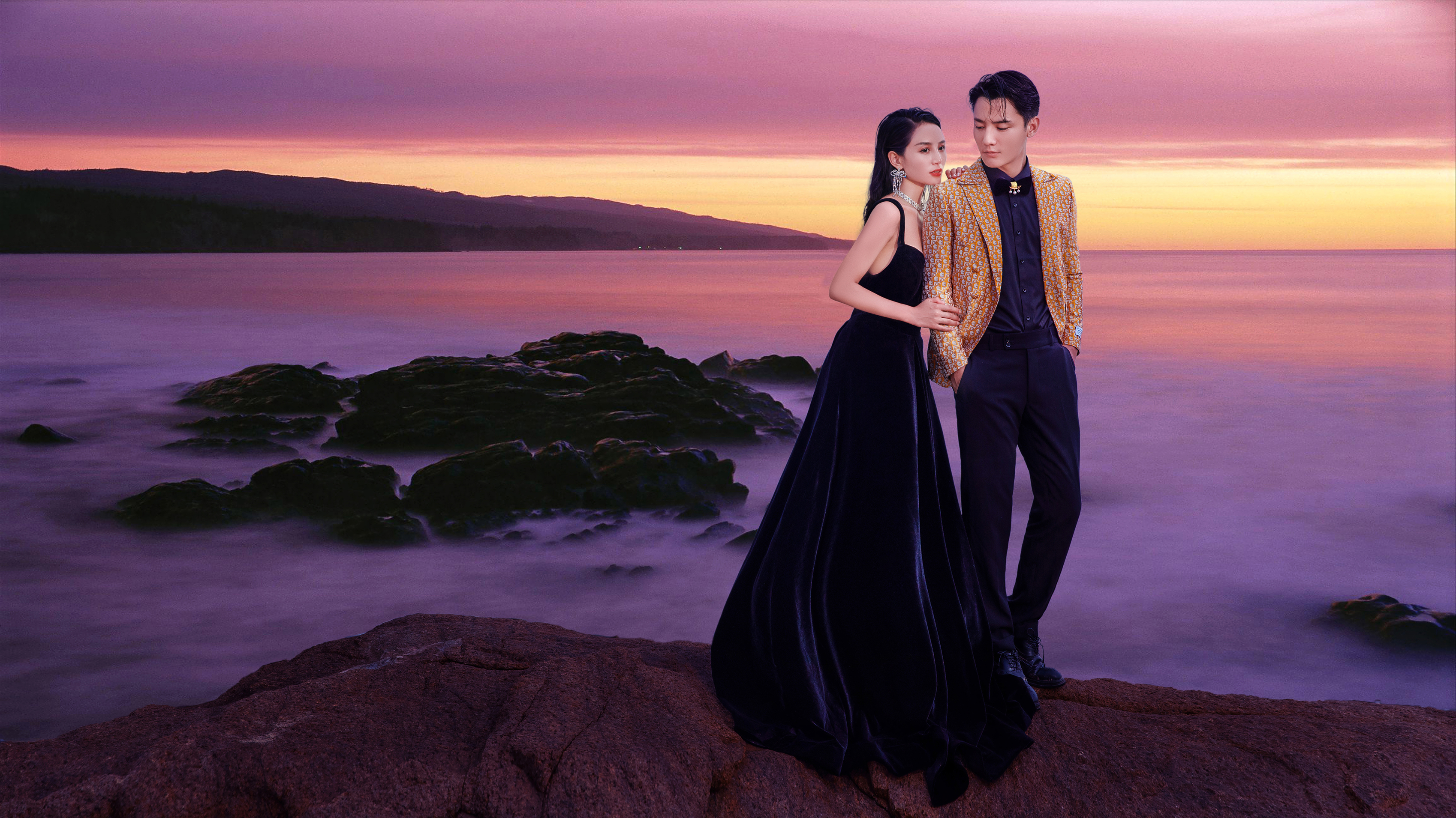 《永不落幕的浪漫-海景婚纱照》