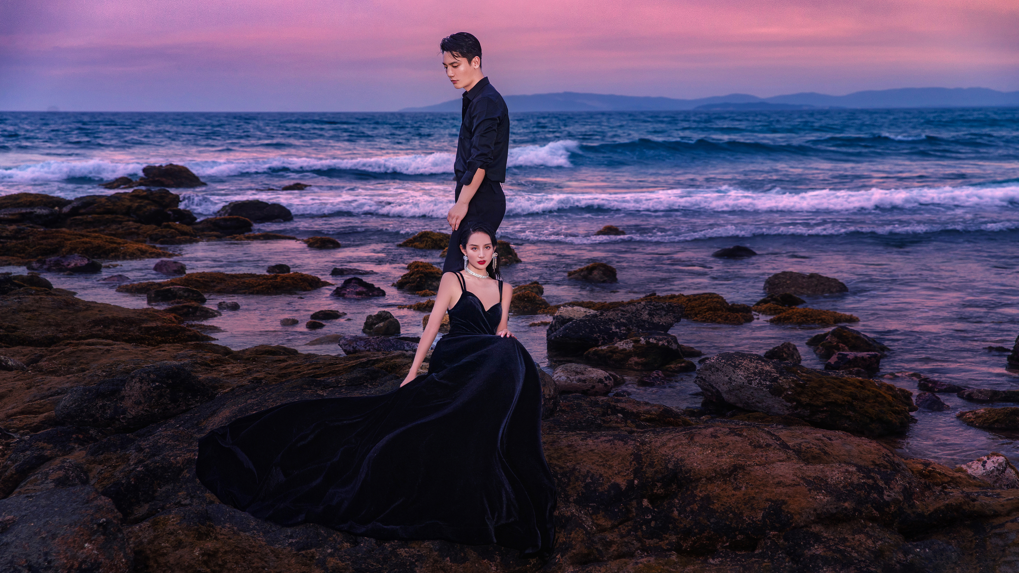 《永不落幕的浪漫-海景婚纱照》