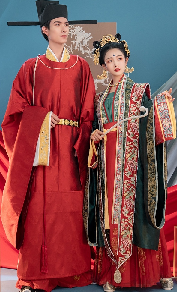 【汉服婚纱照】 宋制婚服