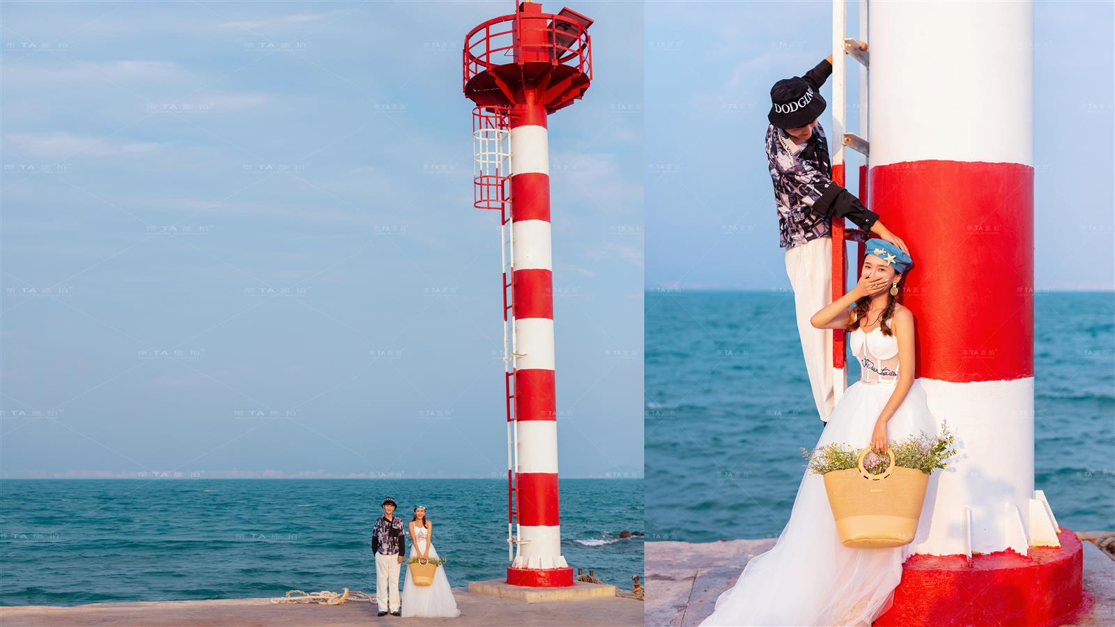 【三亚浪漫旅拍】24h接机服务+10服10造