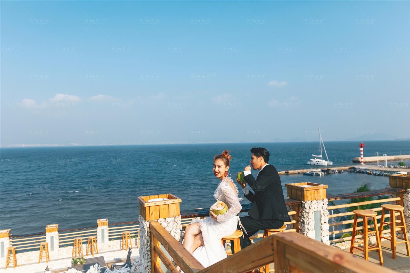 【三亚浪漫旅拍】24h接机服务+10服10造