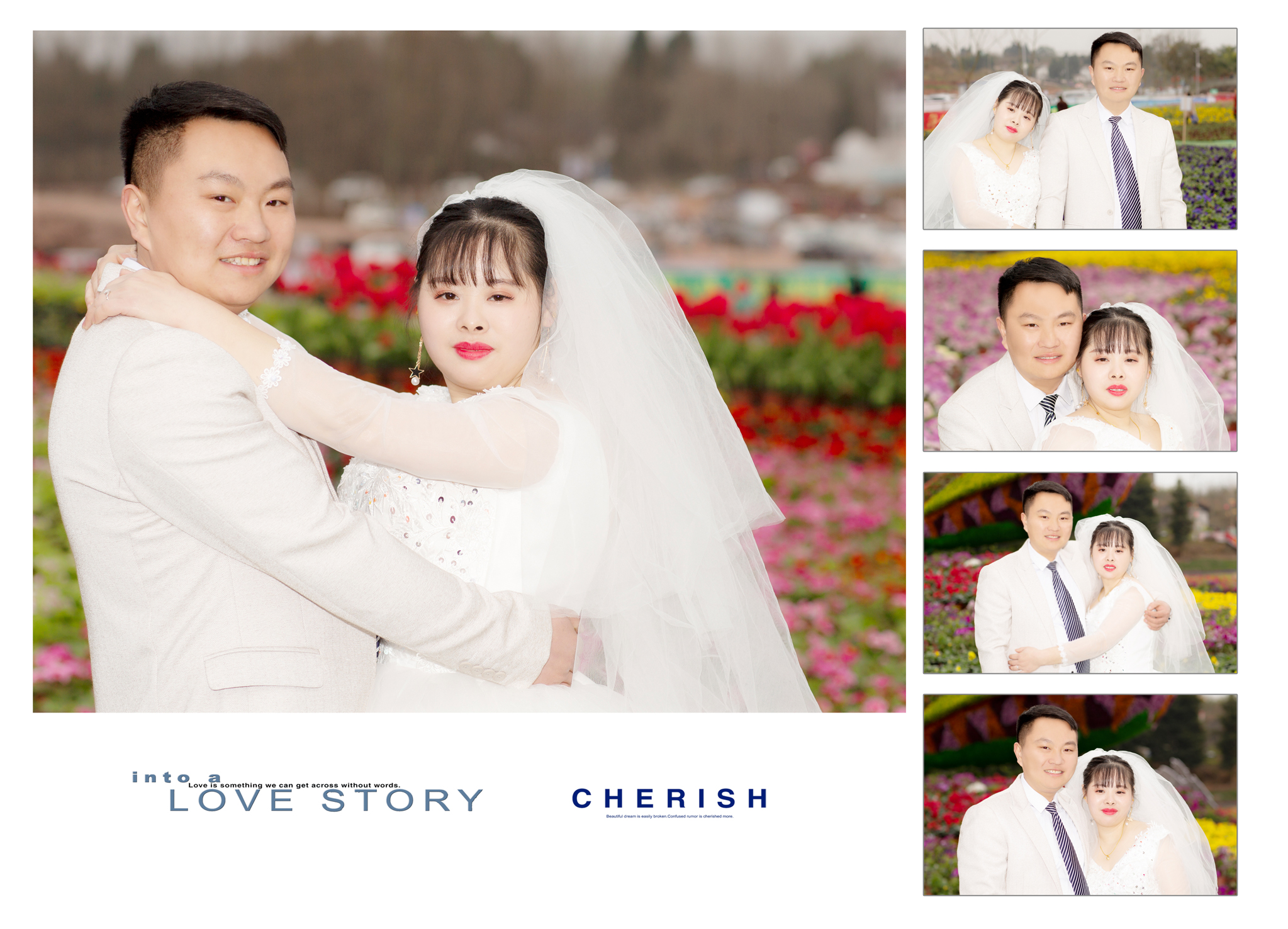 特惠性价比唯美园林风婚纱照