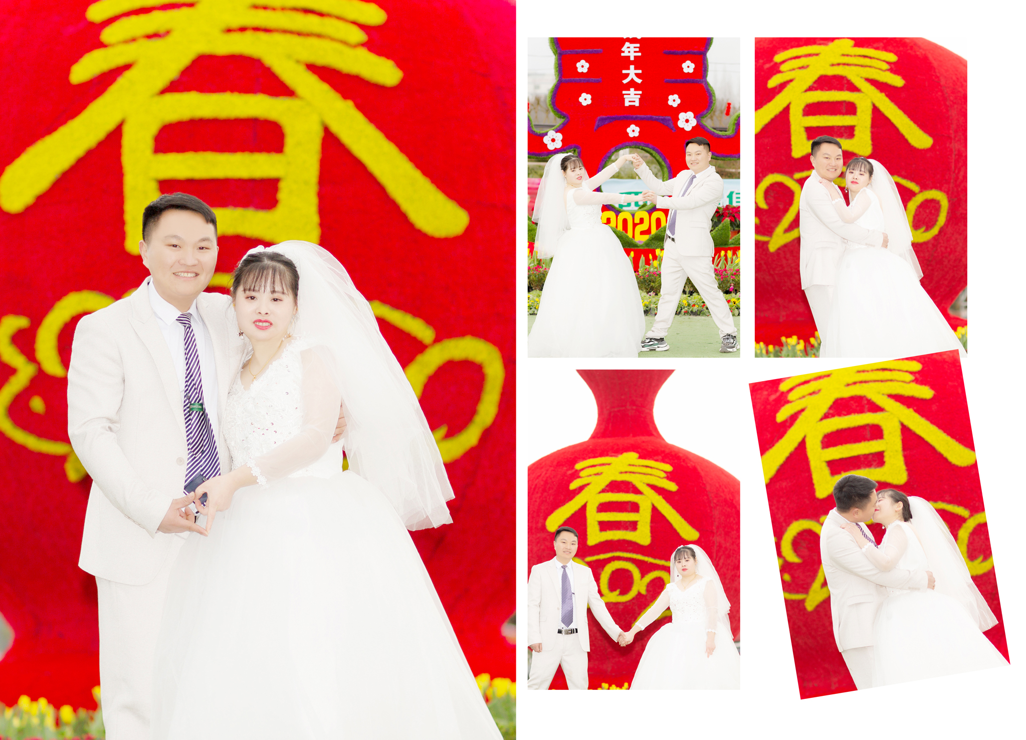 特惠性价比唯美园林风婚纱照