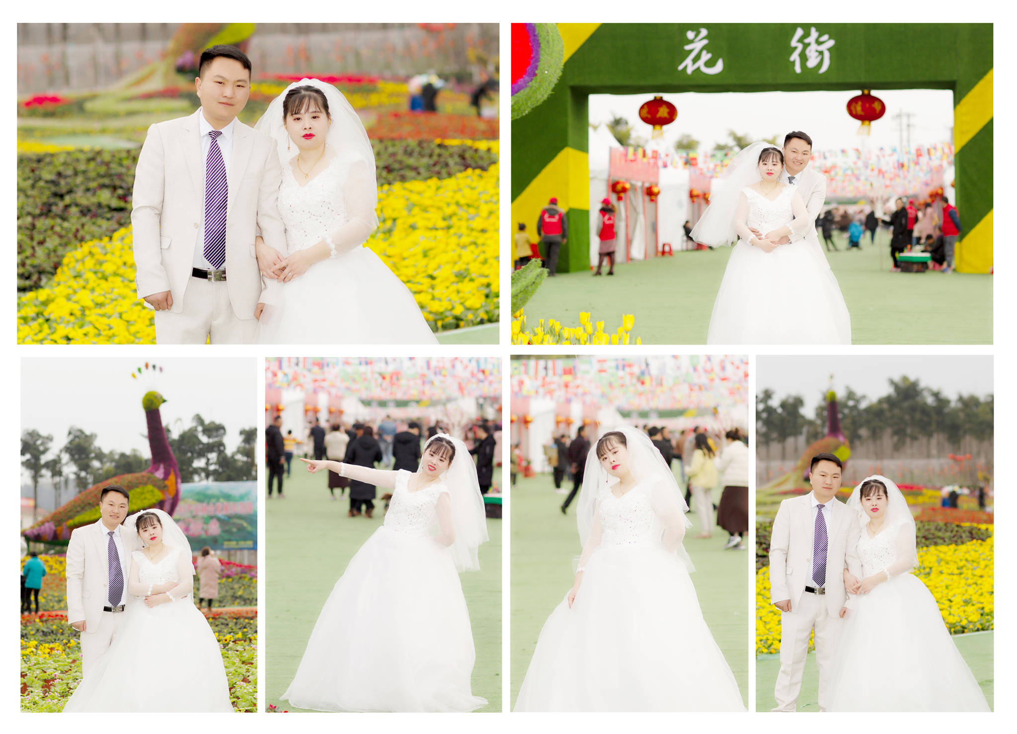 特惠性价比唯美园林风婚纱照