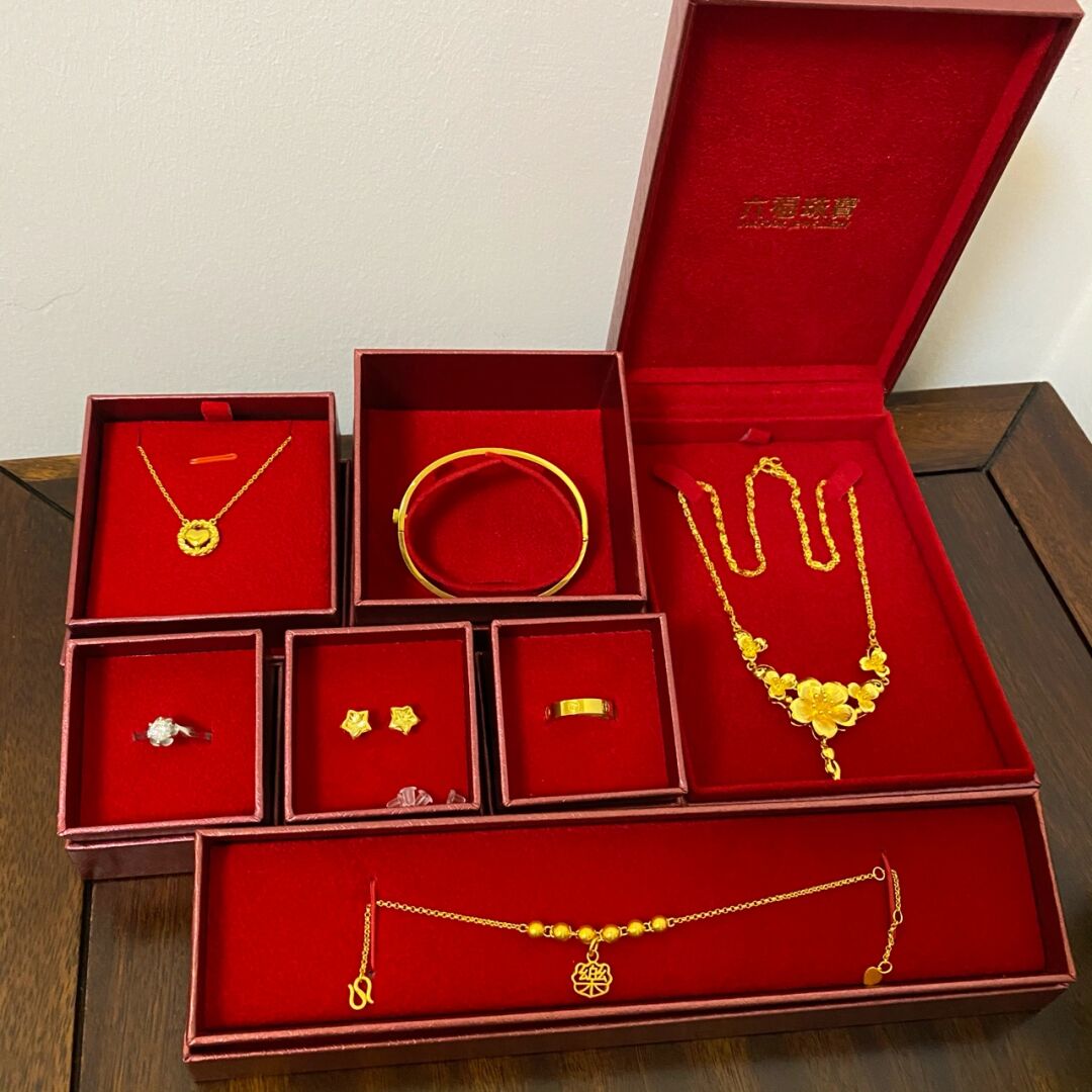 普通家庭结婚五金 | 买卡地亚的钱换黄金，可以买七样了