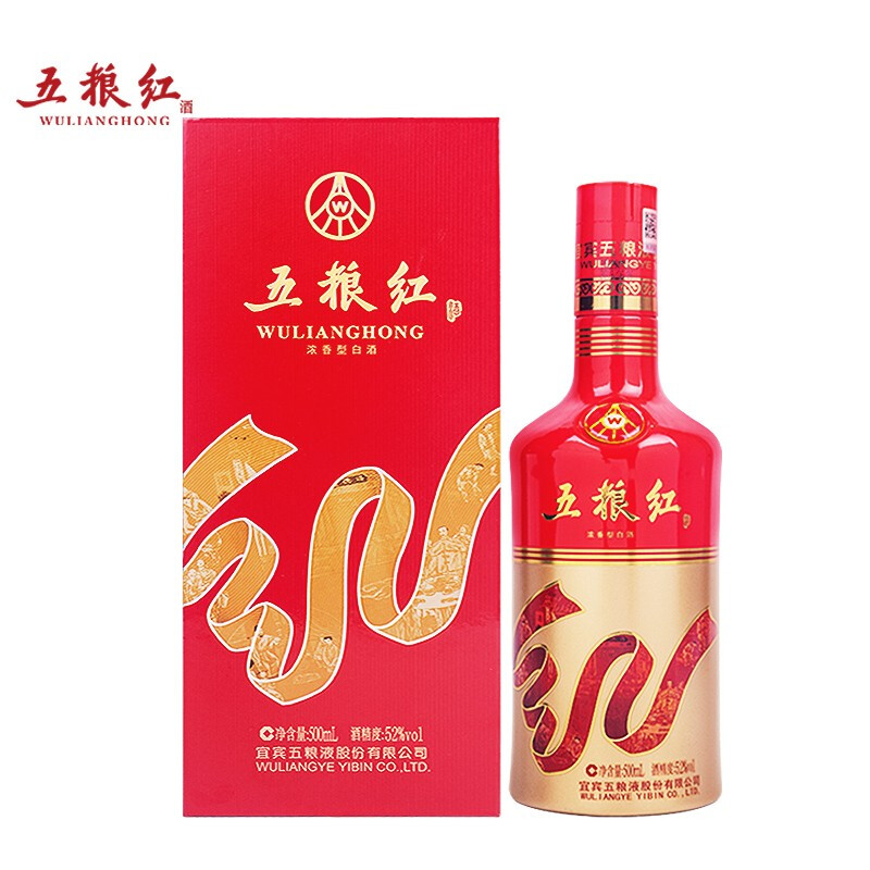 五糧液 五糧紅紅飄 52度 500ml 濃香型