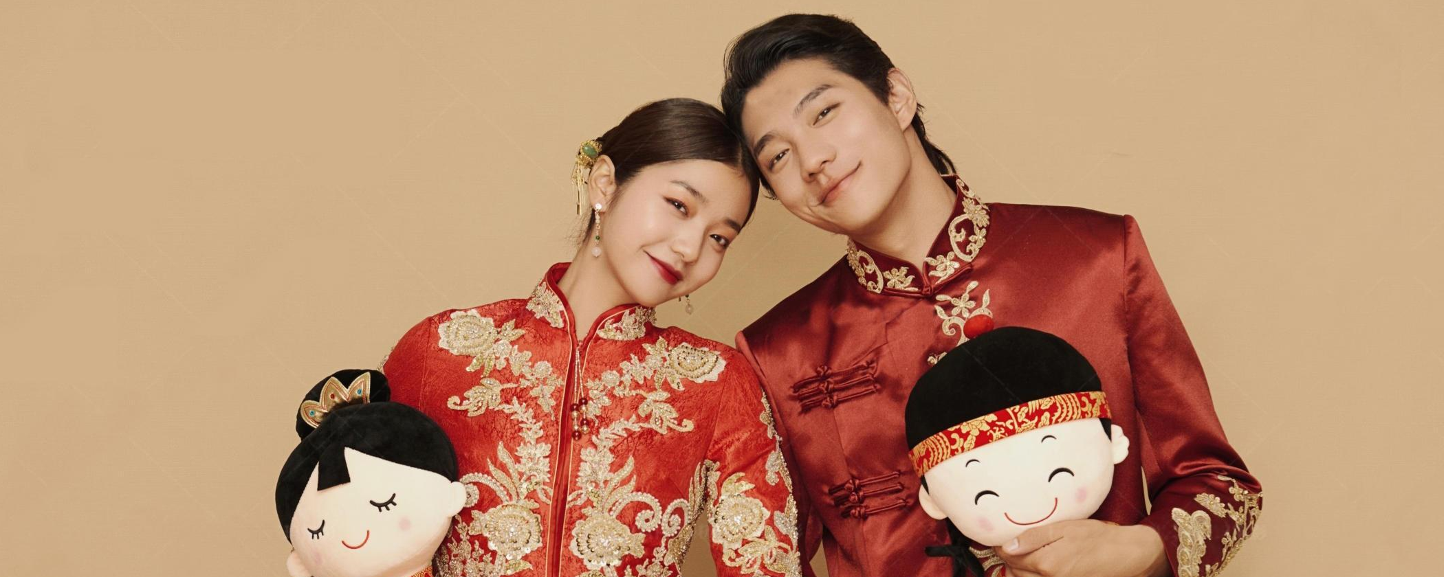 九字結(jié)婚大門(mén)對(duì)聯(lián)大全