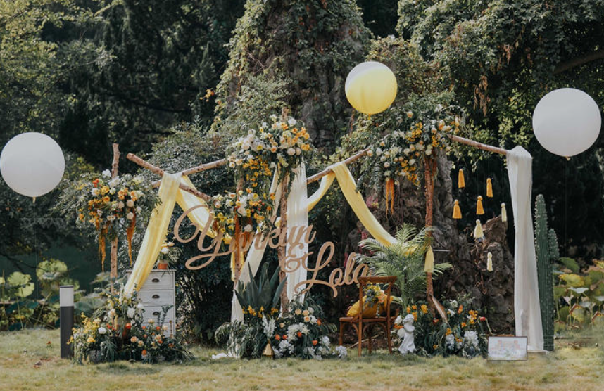 图片来源：百吉时·纯粹婚礼公园