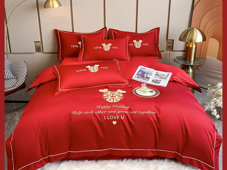 結婚床上用品一定要紅色嗎