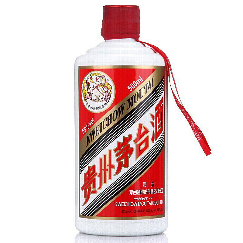 茅台 贵州茅台飞天茅台 酱香型白酒 53度 500ml