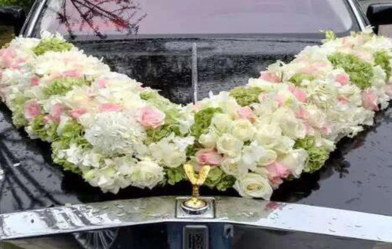 高级婚车装饰