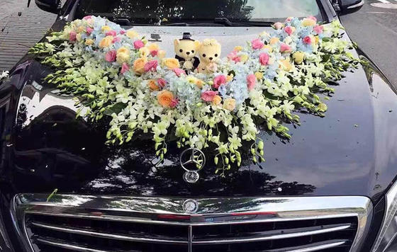高级婚车装饰