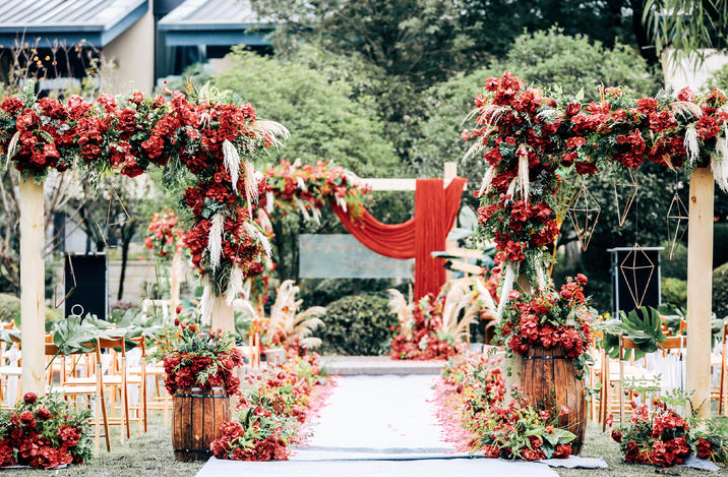 图片来源：杭州梦梵婚礼企划