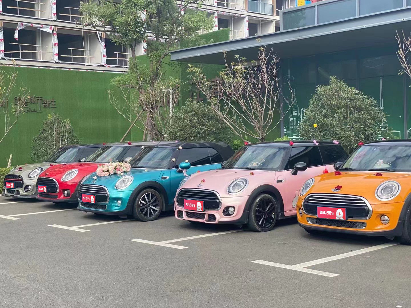 【劳斯莱斯】古斯特 + 【宝马】Mini*4辆