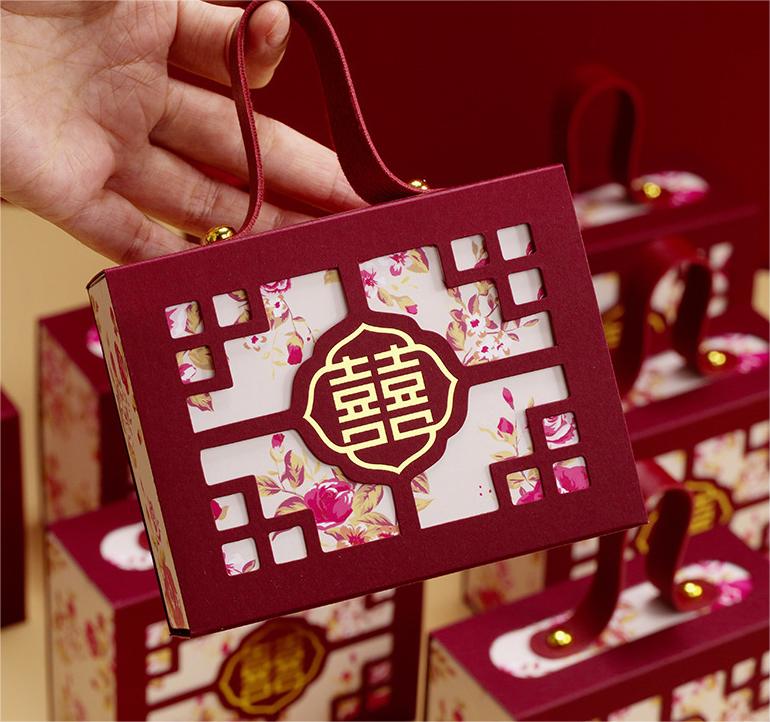 中式喜糖盒 