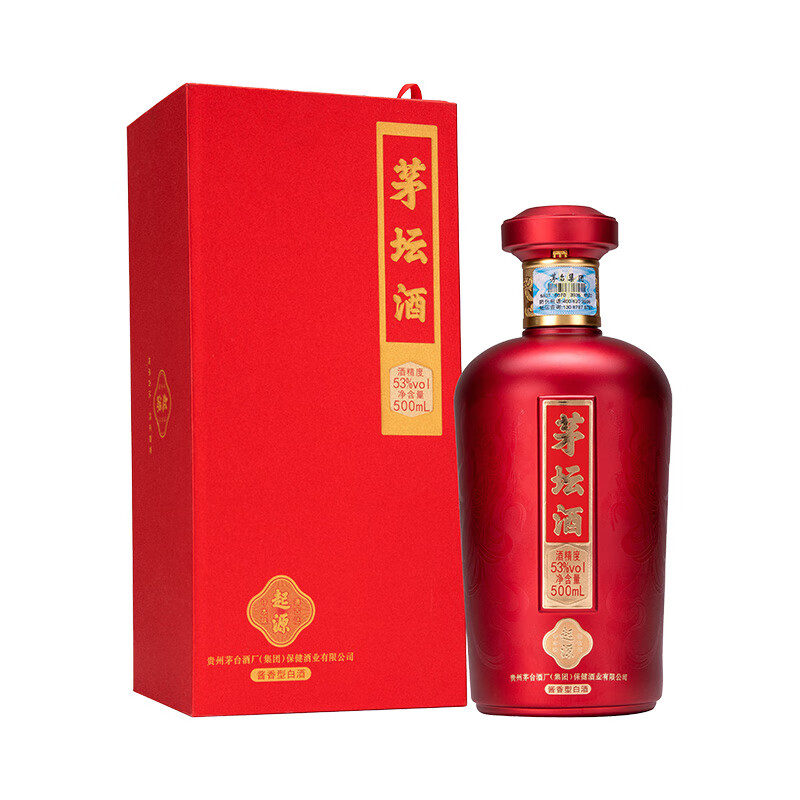 茅臺(tái) 茅壇酒起源 53度 醬香型白酒 500ml  貴州茅臺(tái)集團(tuán)