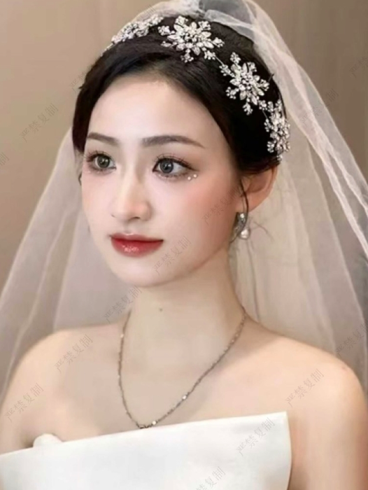 婚礼当天造型